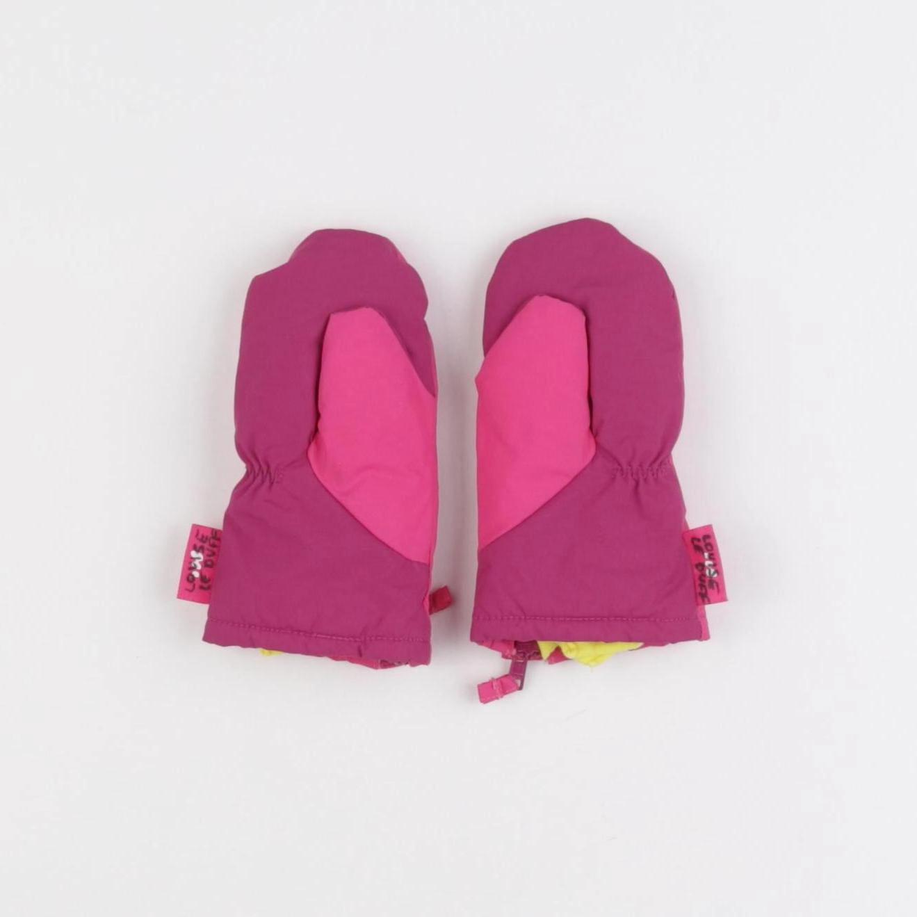 Decathlon ski - moufles de ski rose - 12/24 mois
