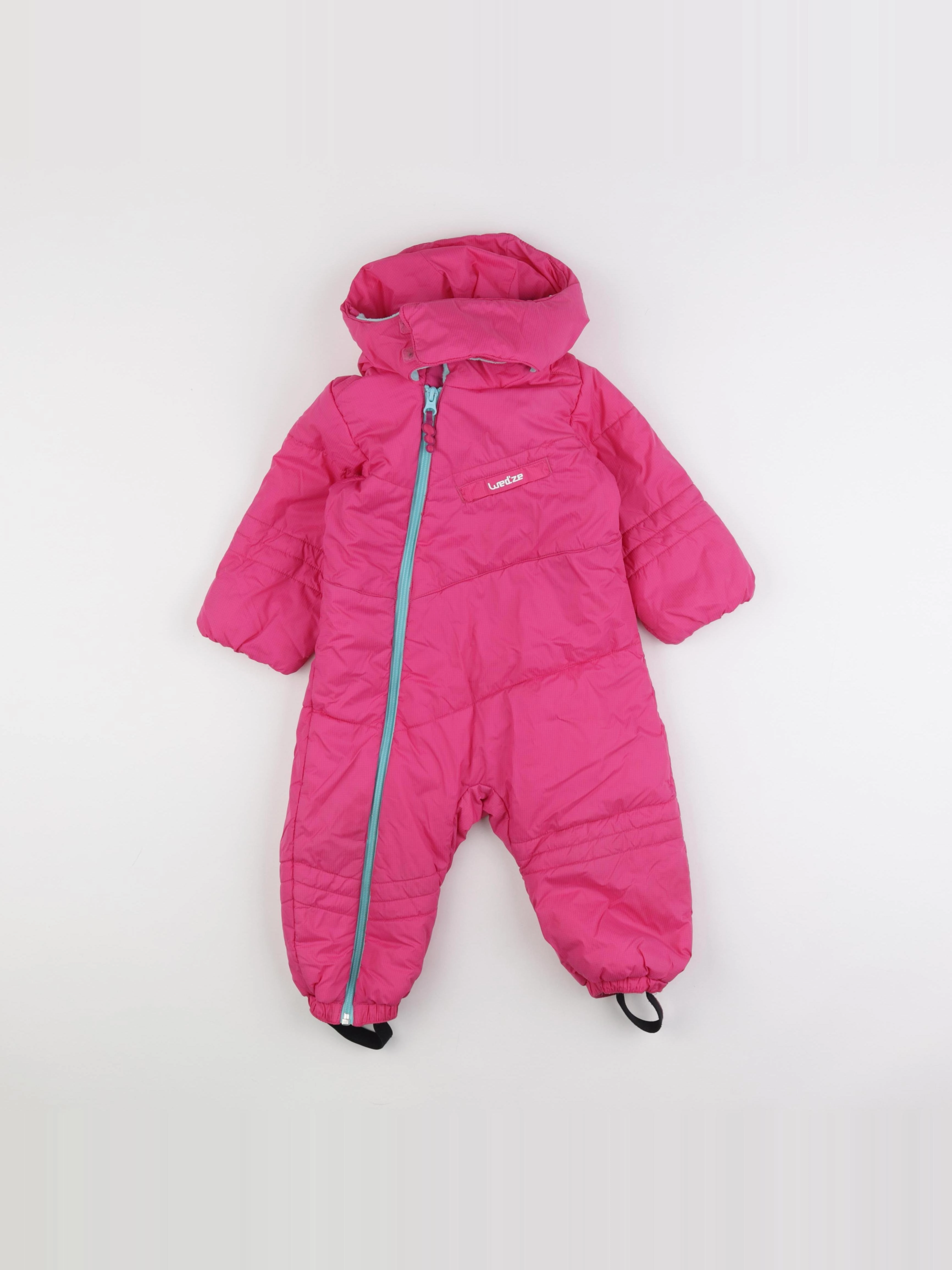 Decathlon ski - combinaison de ski rose - 18 mois
