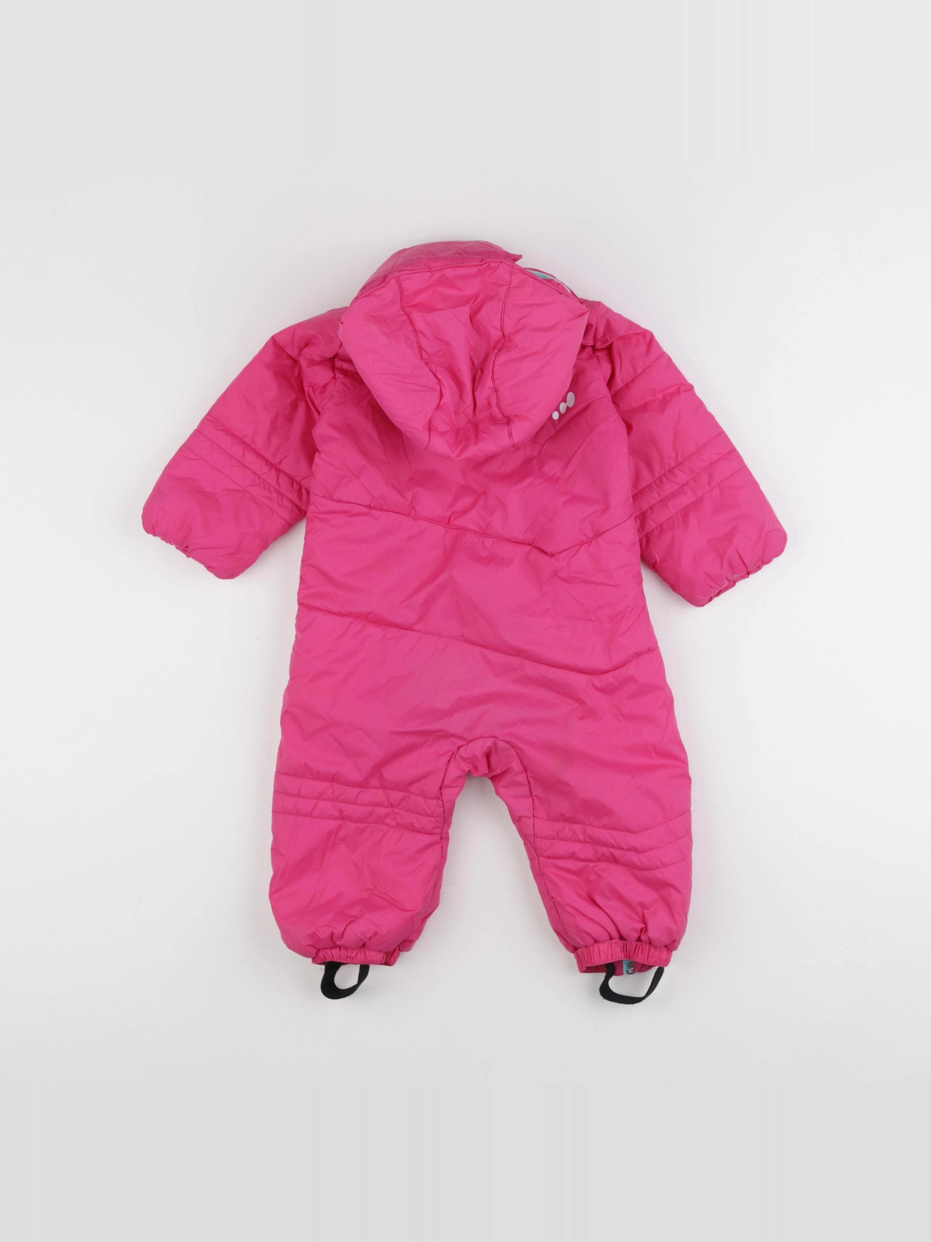 Decathlon ski - combinaison de ski rose - 18 mois