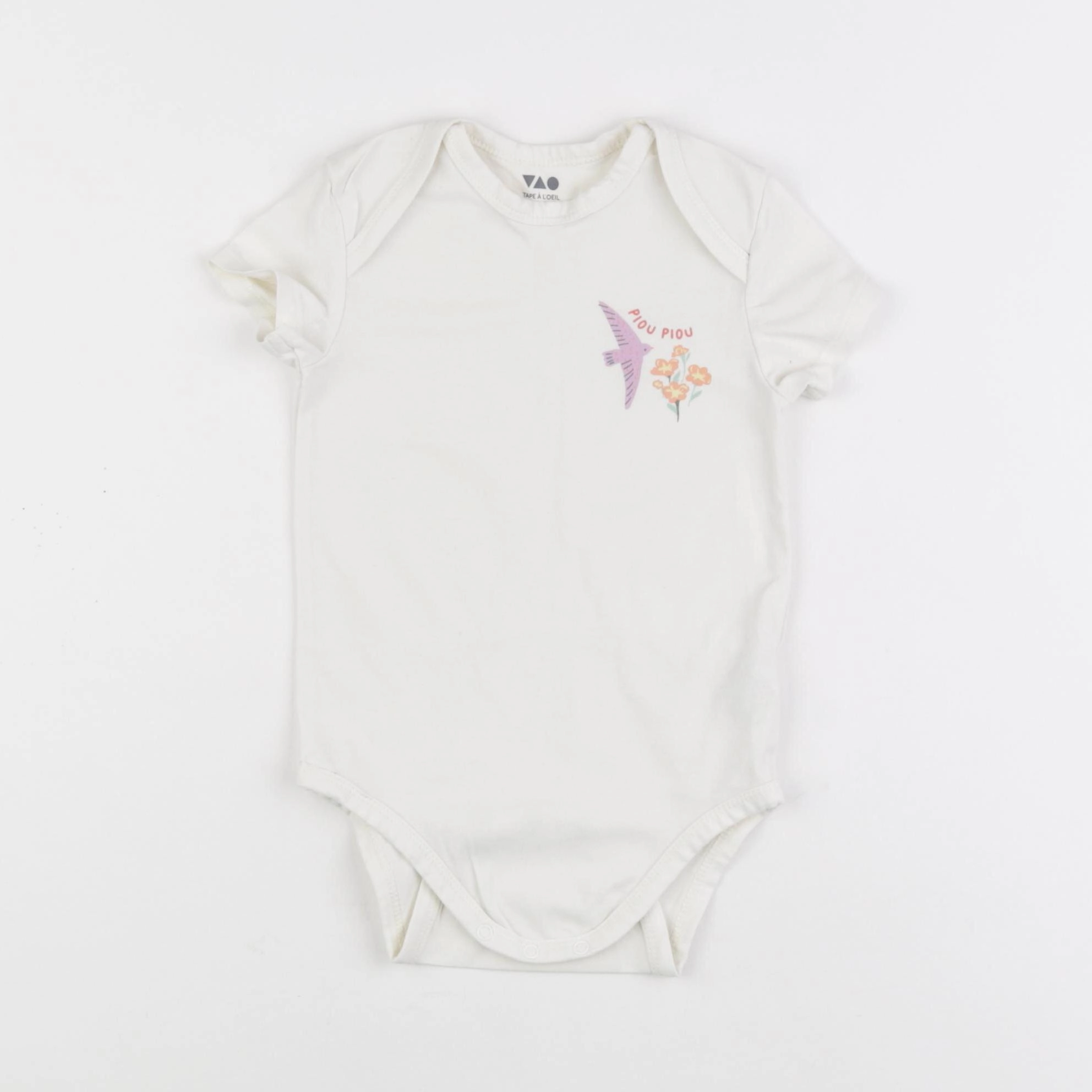 Tape à l'oeil - body beige - 24 mois