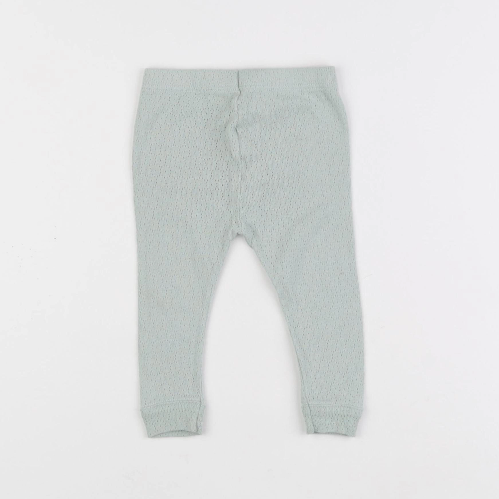Petit Bateau - legging vert - 6 mois
