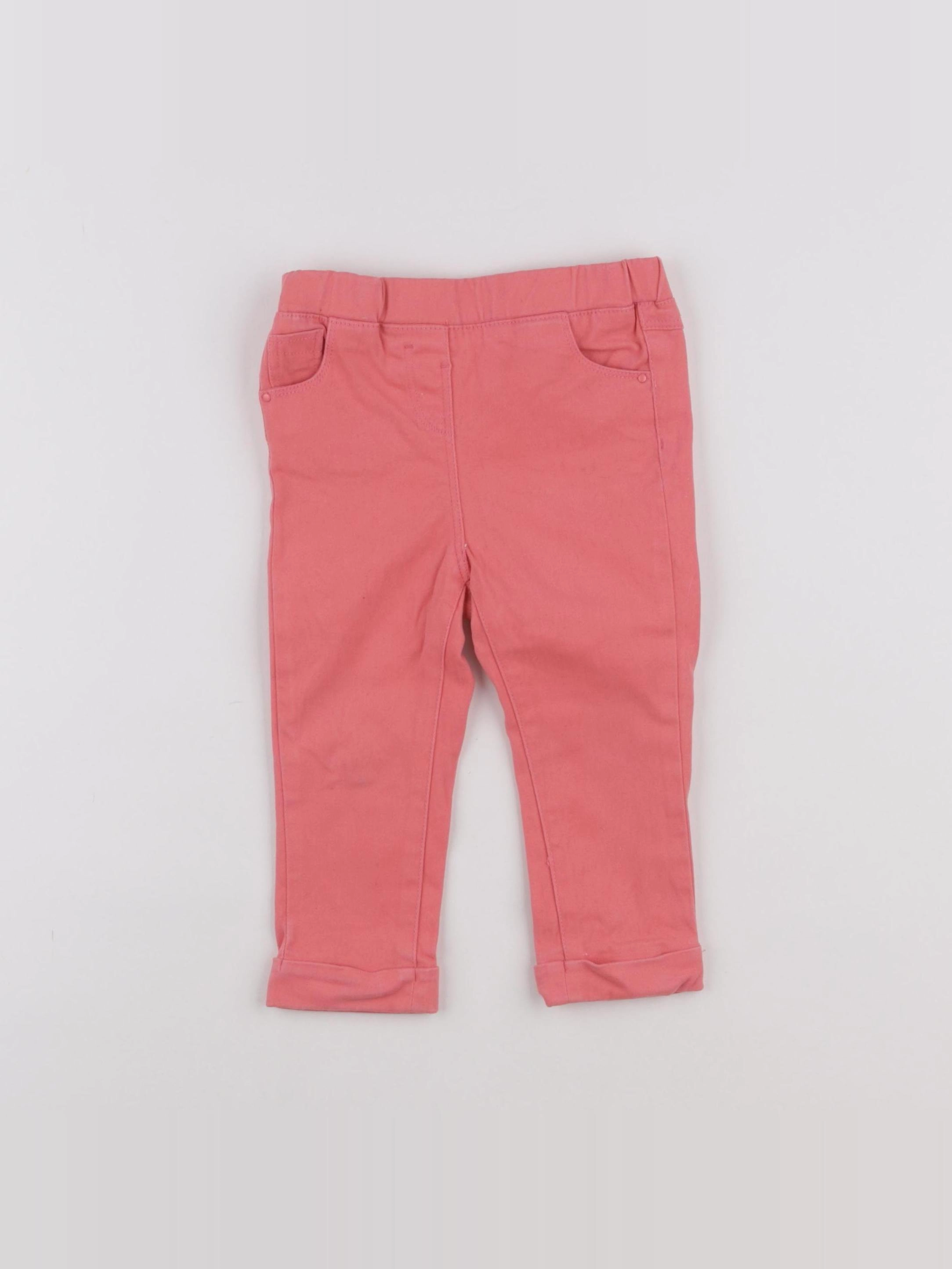 Tape à l'oeil - jegging rose - 18 mois