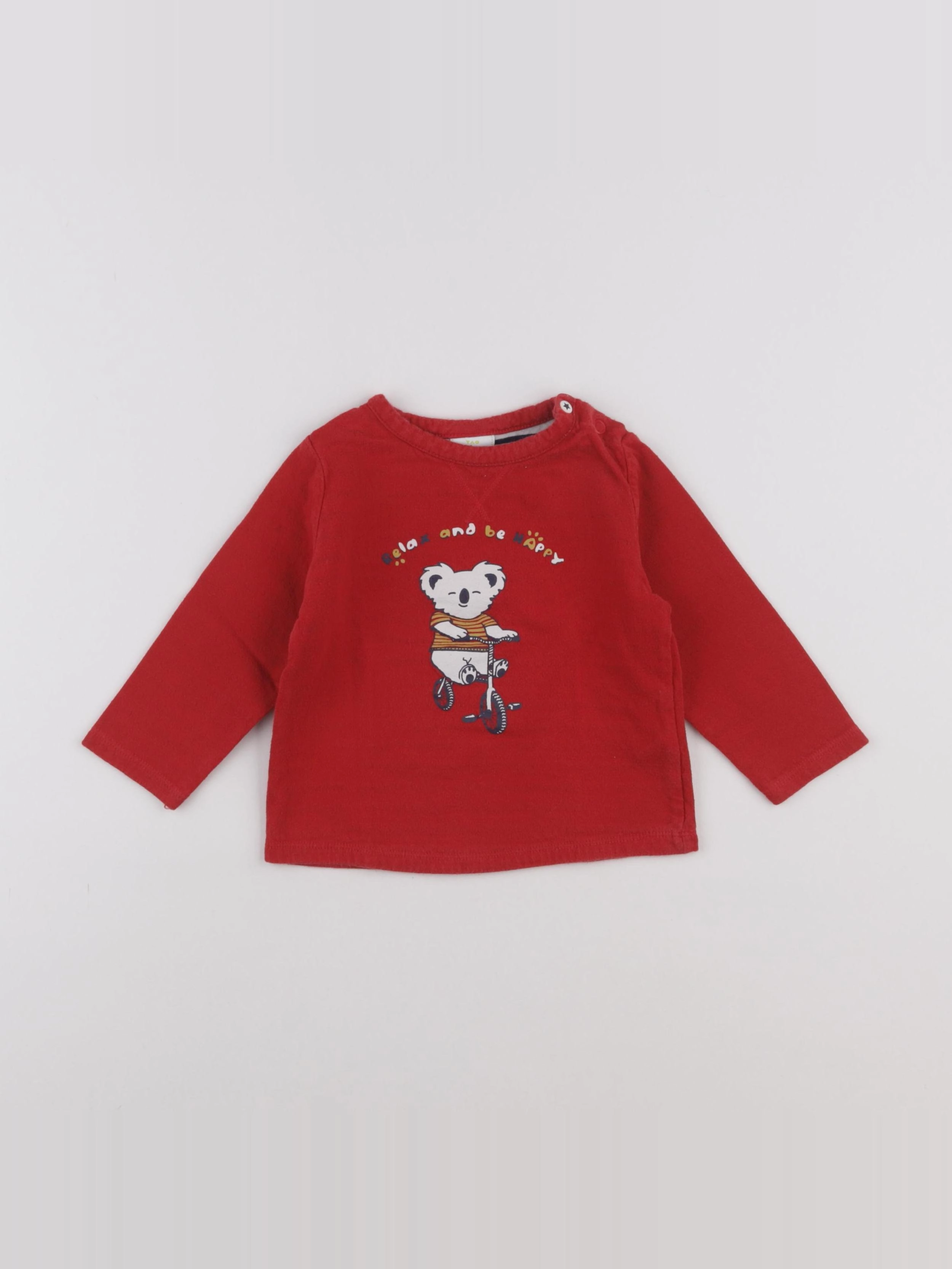 Tape à l'oeil - tee-shirt rouge - 24 mois