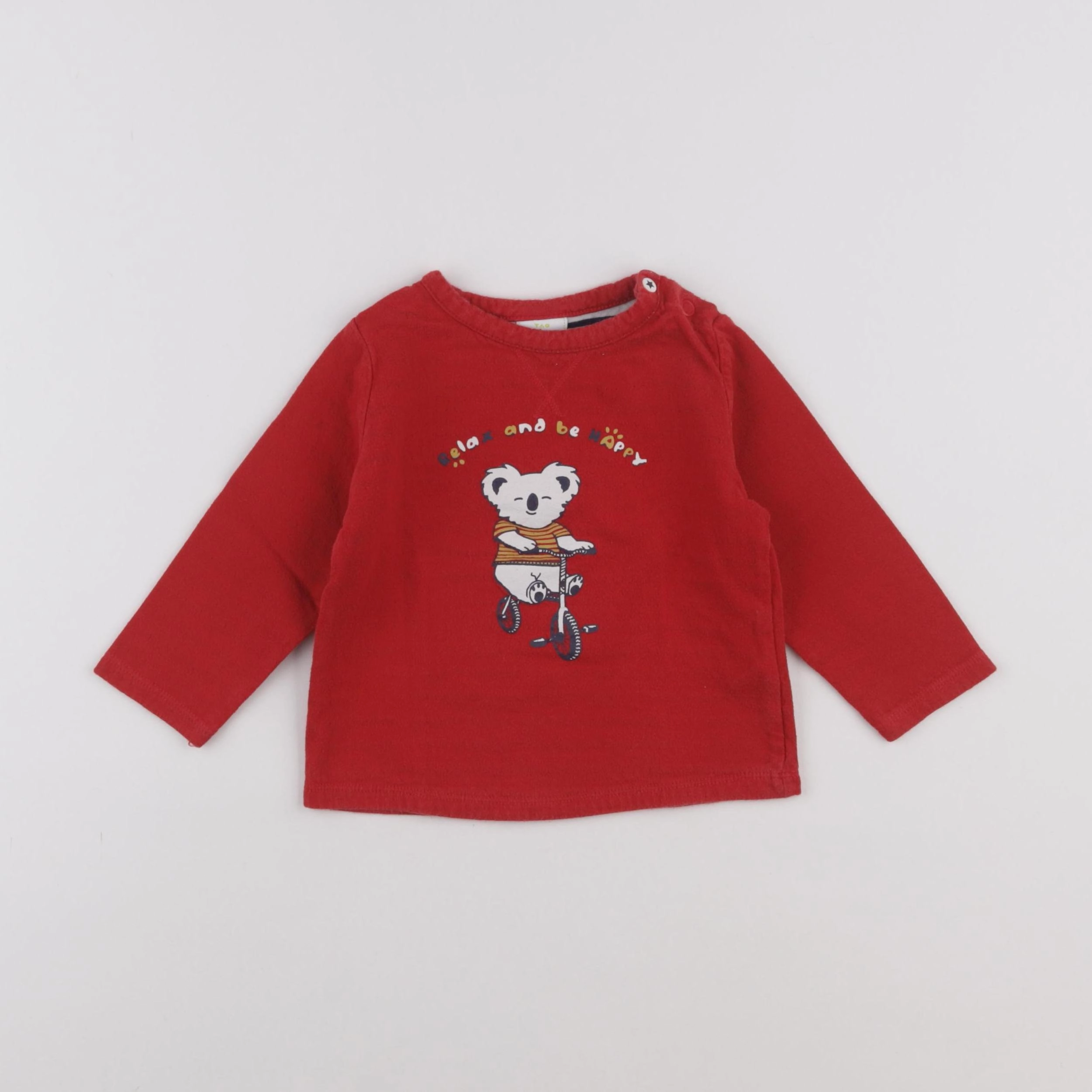 Tape à l'oeil - tee-shirt rouge - 24 mois