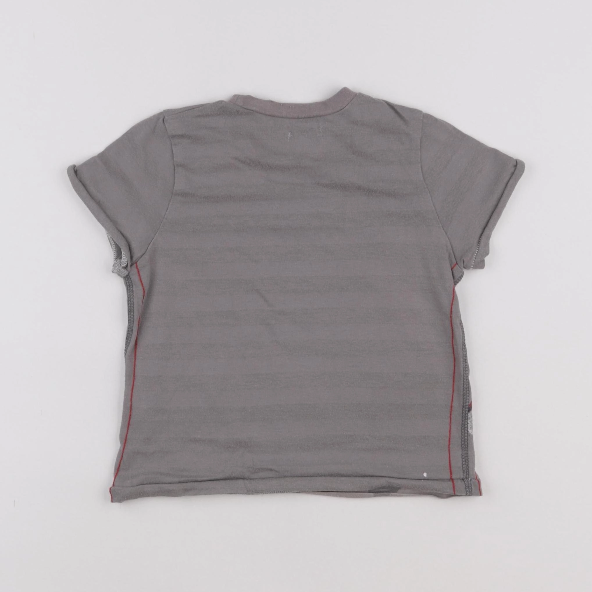 IKKS - tee-shirt gris - 2 ans