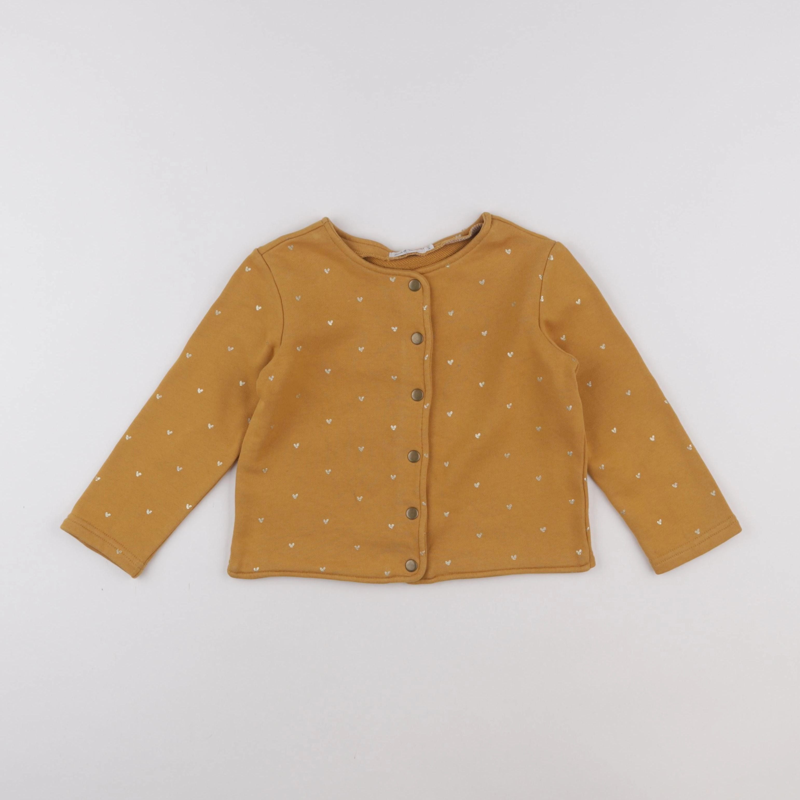 Eden & Victor - sweat jaune - 6 ans