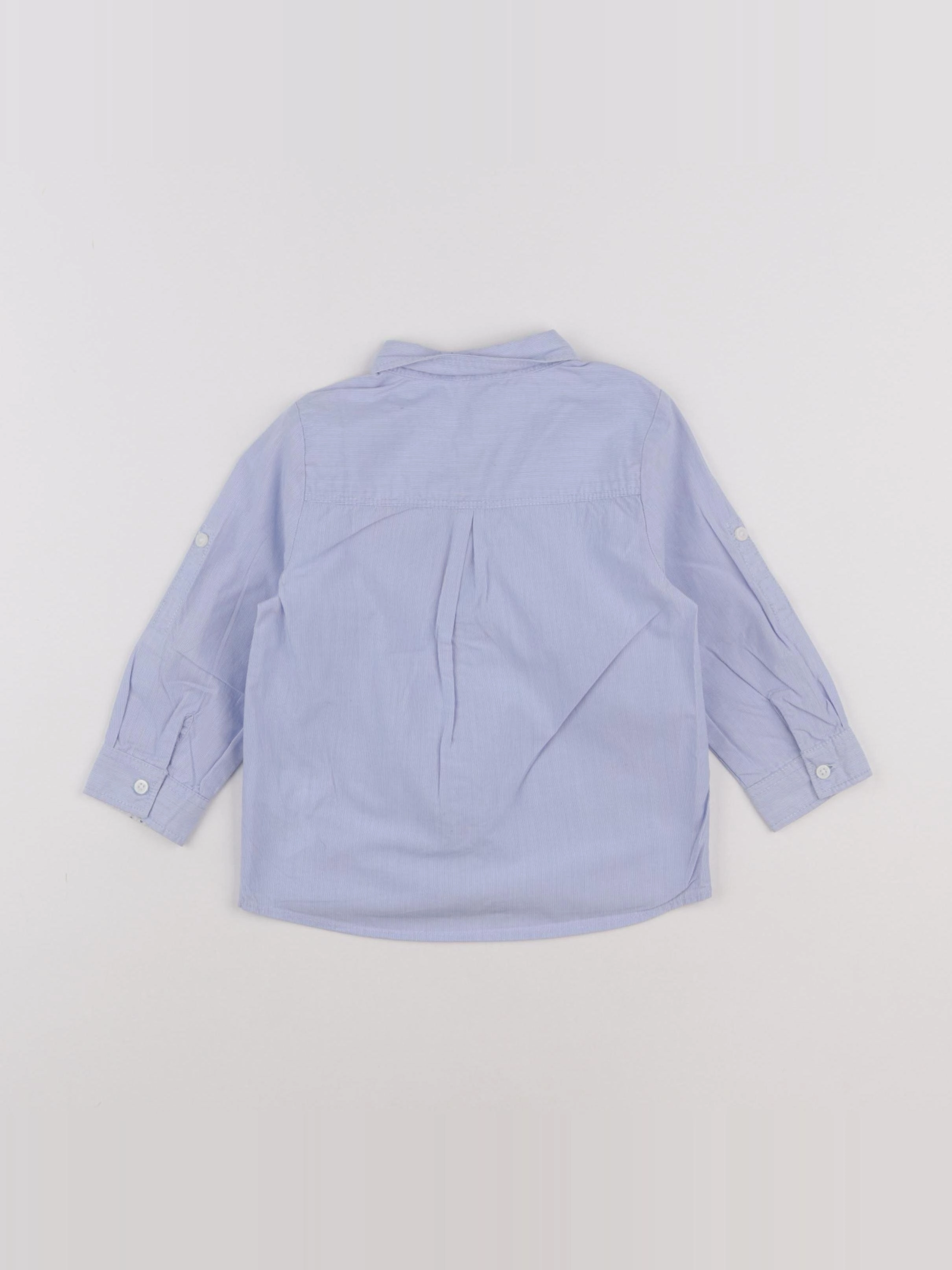Tape à l'oeil - chemise bleu - 24 mois