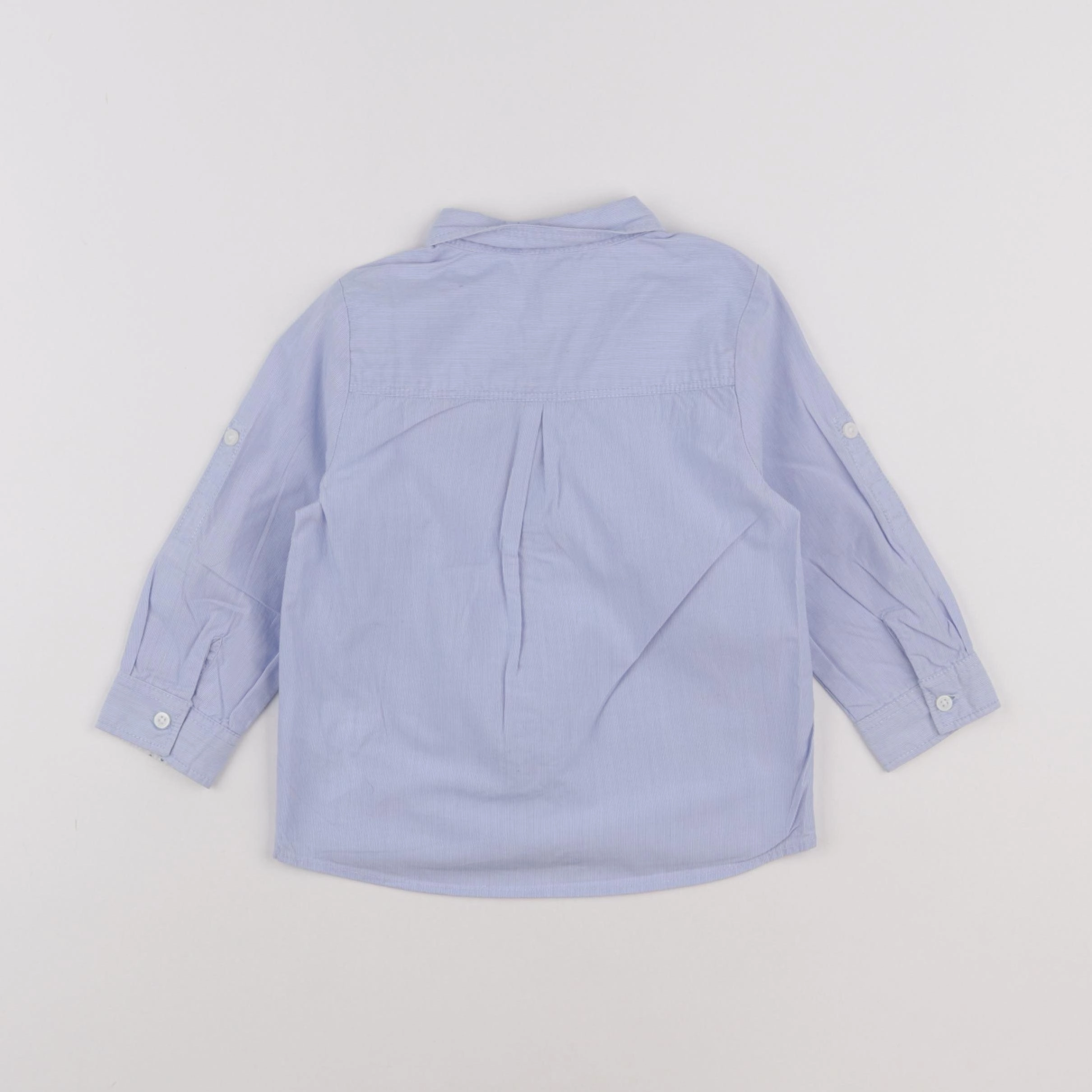 Tape à l'oeil - chemise bleu - 24 mois