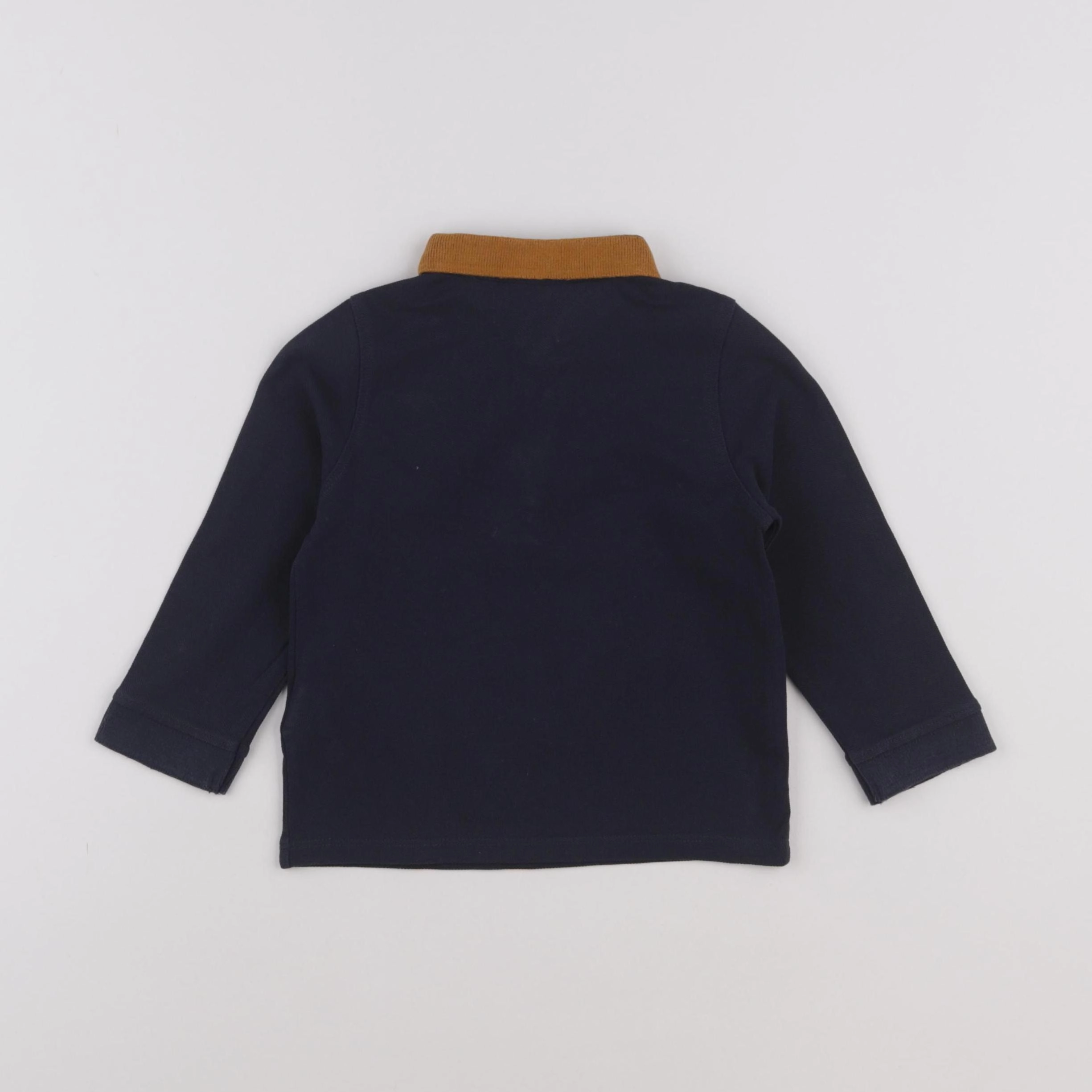 Tape à l'oeil - polo bleu - 24 mois