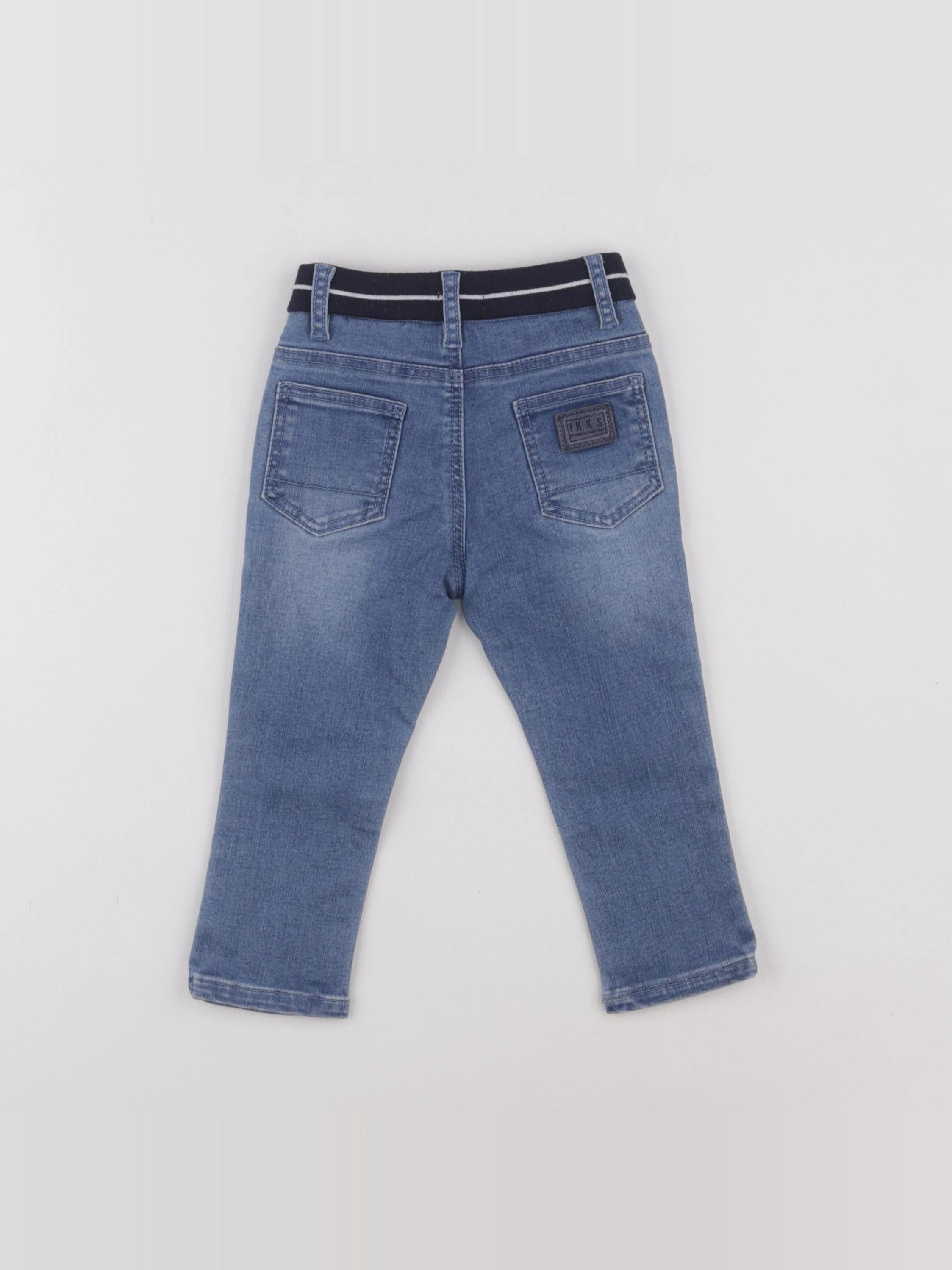 IKKS - jean bleu - 18 mois