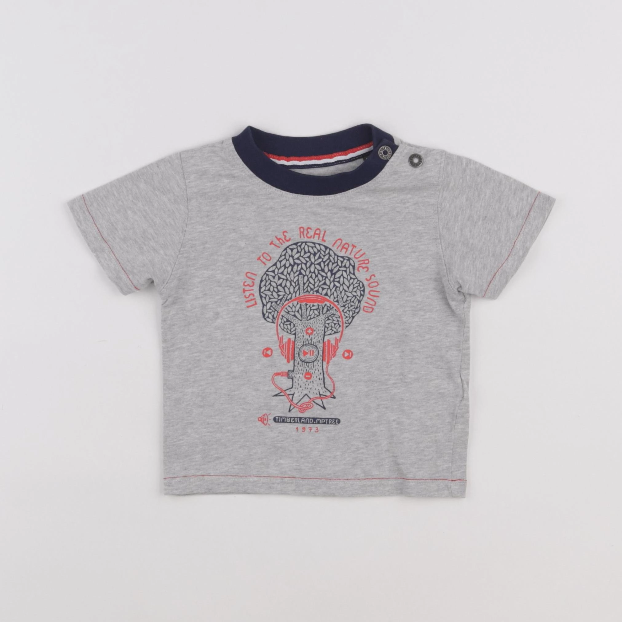 Timberland - tee-shirt gris - 9 mois