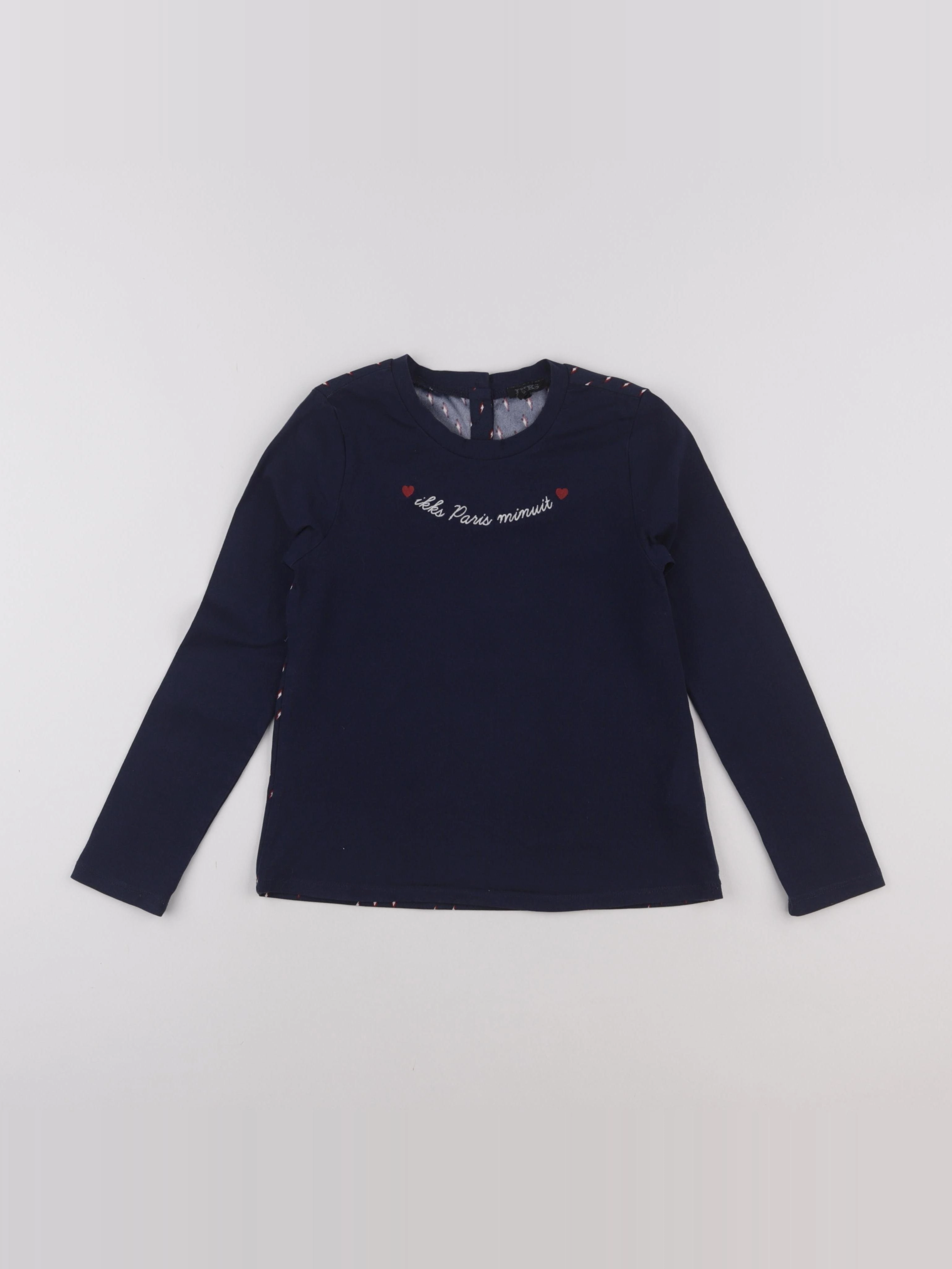 IKKS - tee-shirt bleu - 8 ans