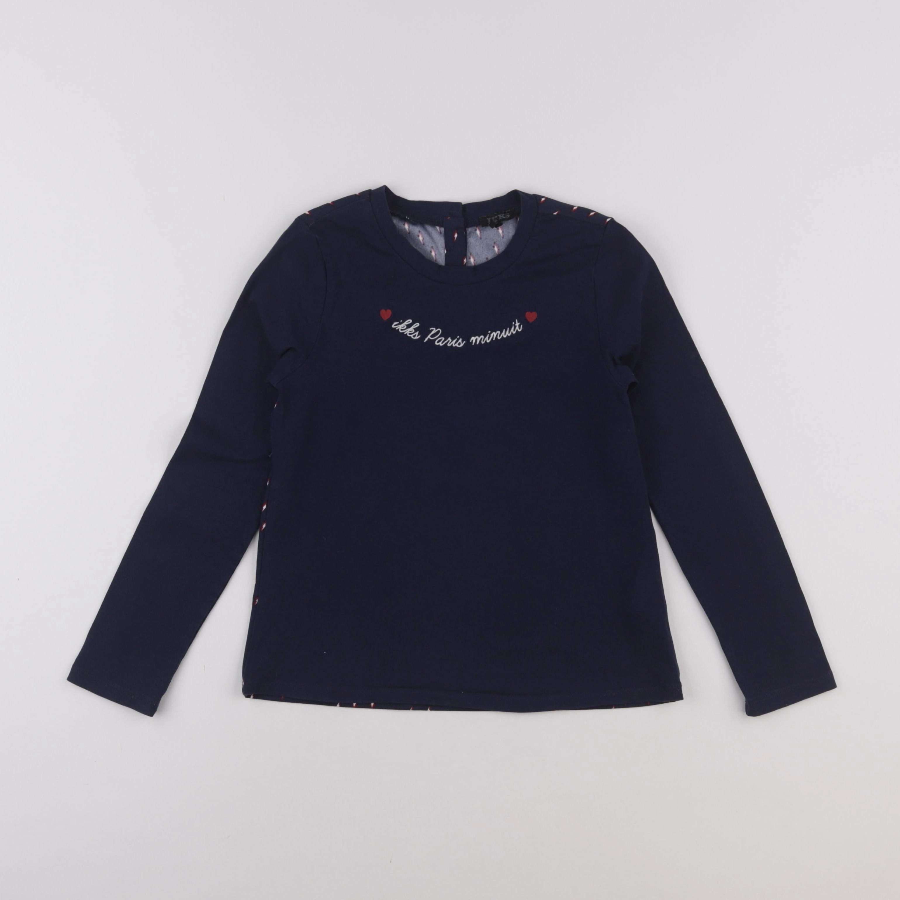 IKKS - tee-shirt bleu - 8 ans
