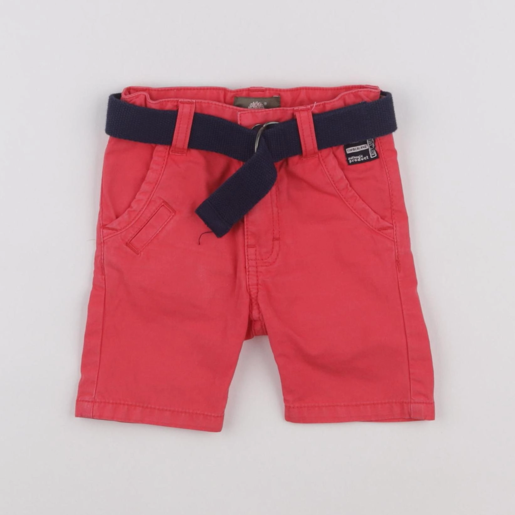 Timberland - short rouge - 9 mois