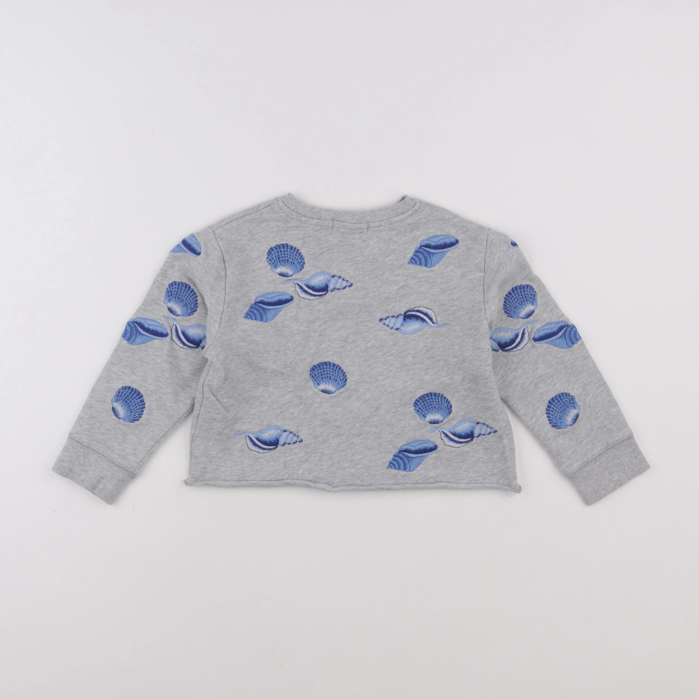 Stella McCartney Kids - sweat gris, bleu - 4 ans