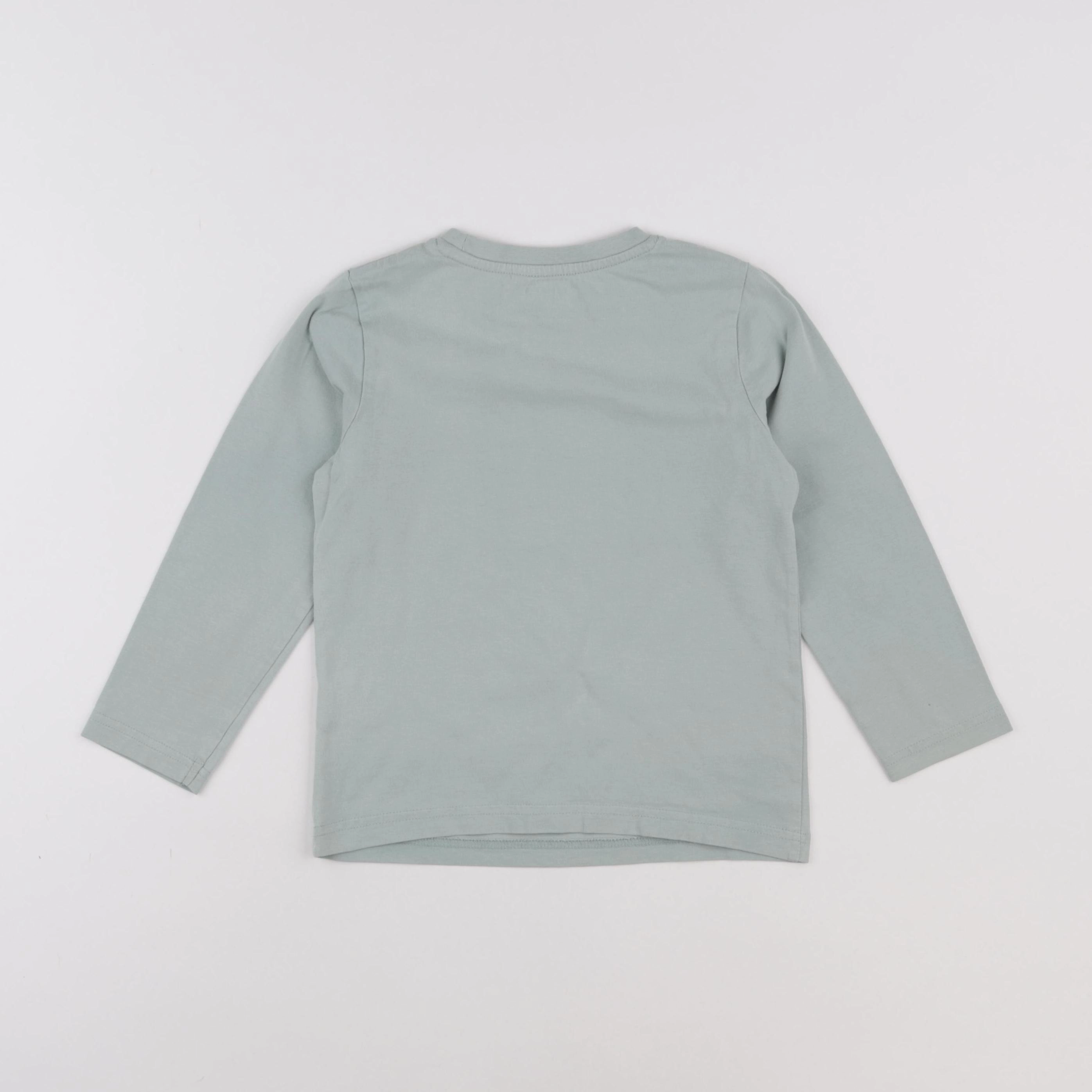 Vertbaudet - tee-shirt vert - 6 ans