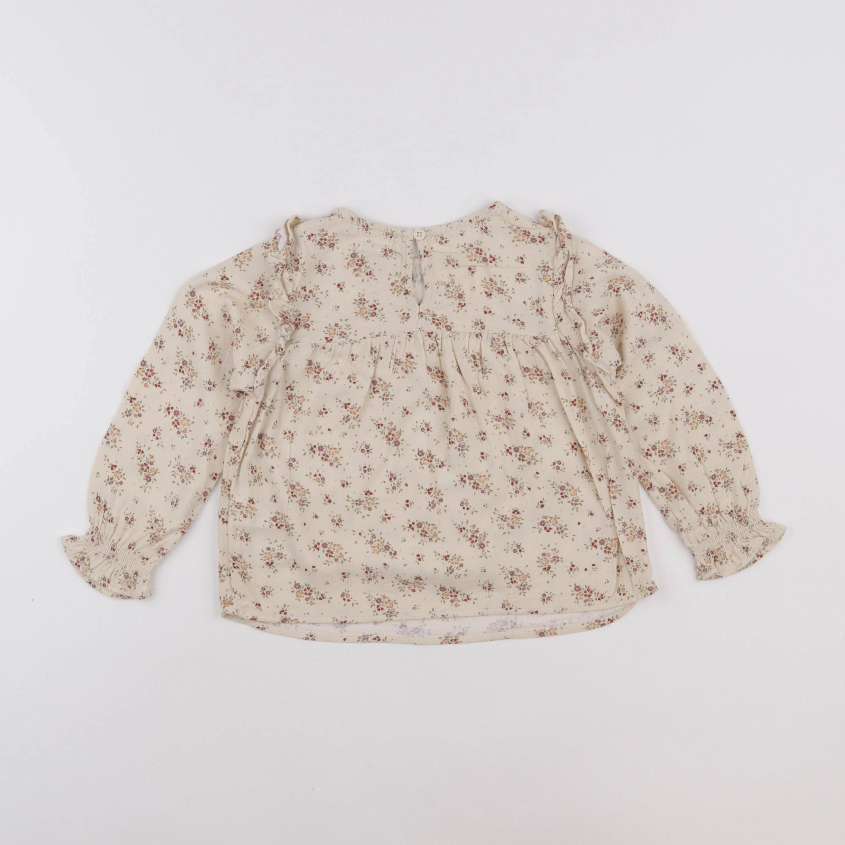Vertbaudet - blouse beige - 4 ans