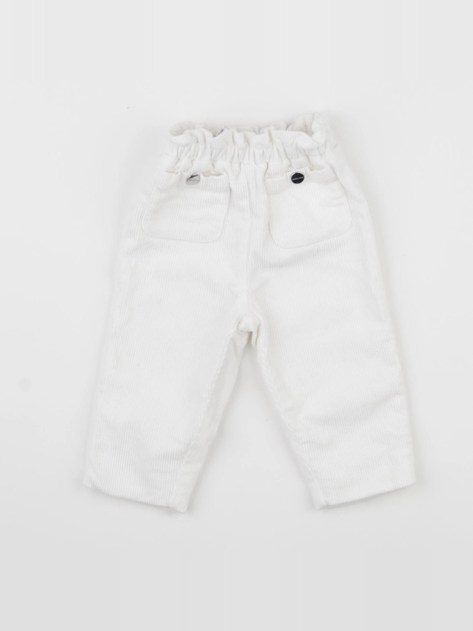 Jacadi - pantalon doublé blanc - 12 mois