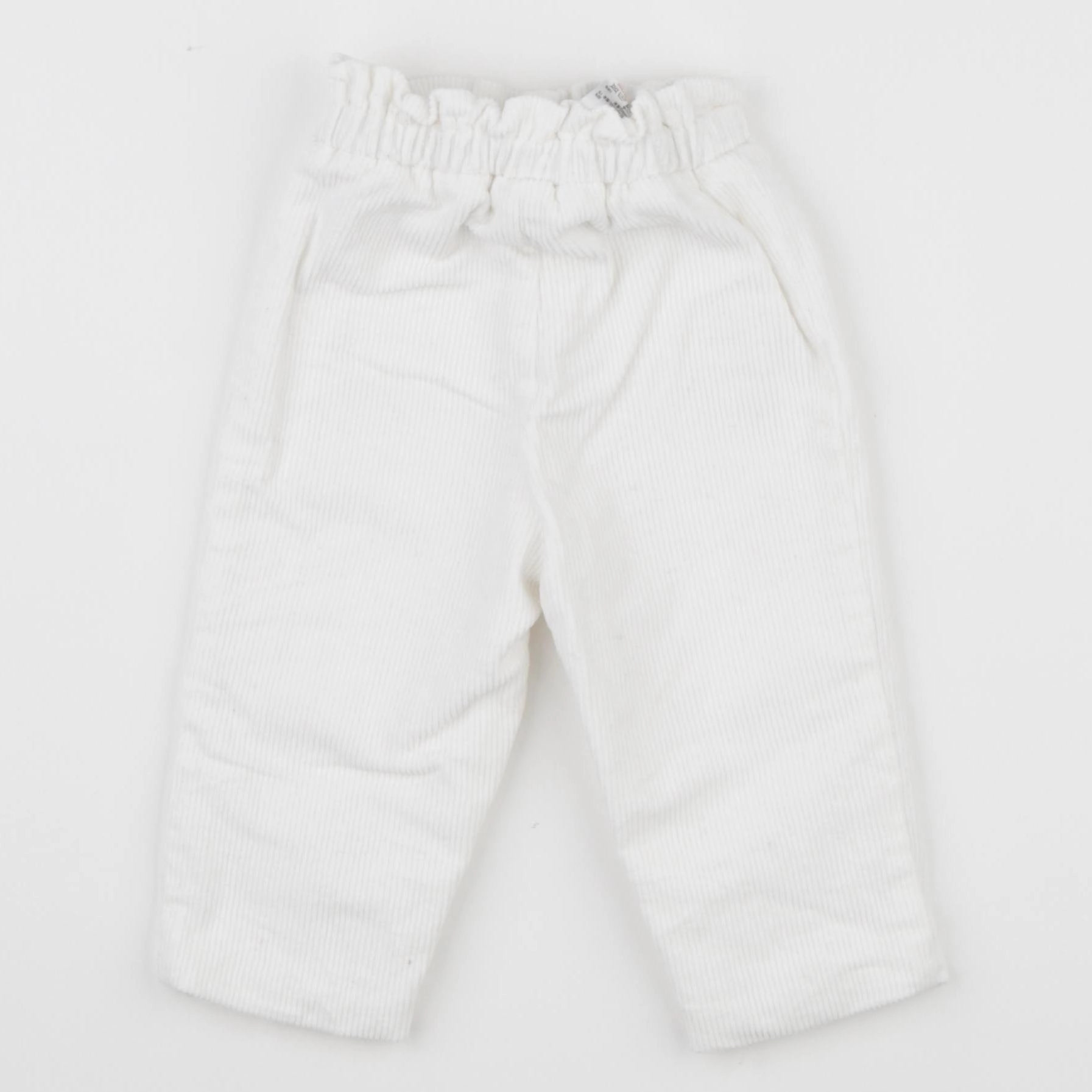 Jacadi - pantalon doublé blanc - 12 mois