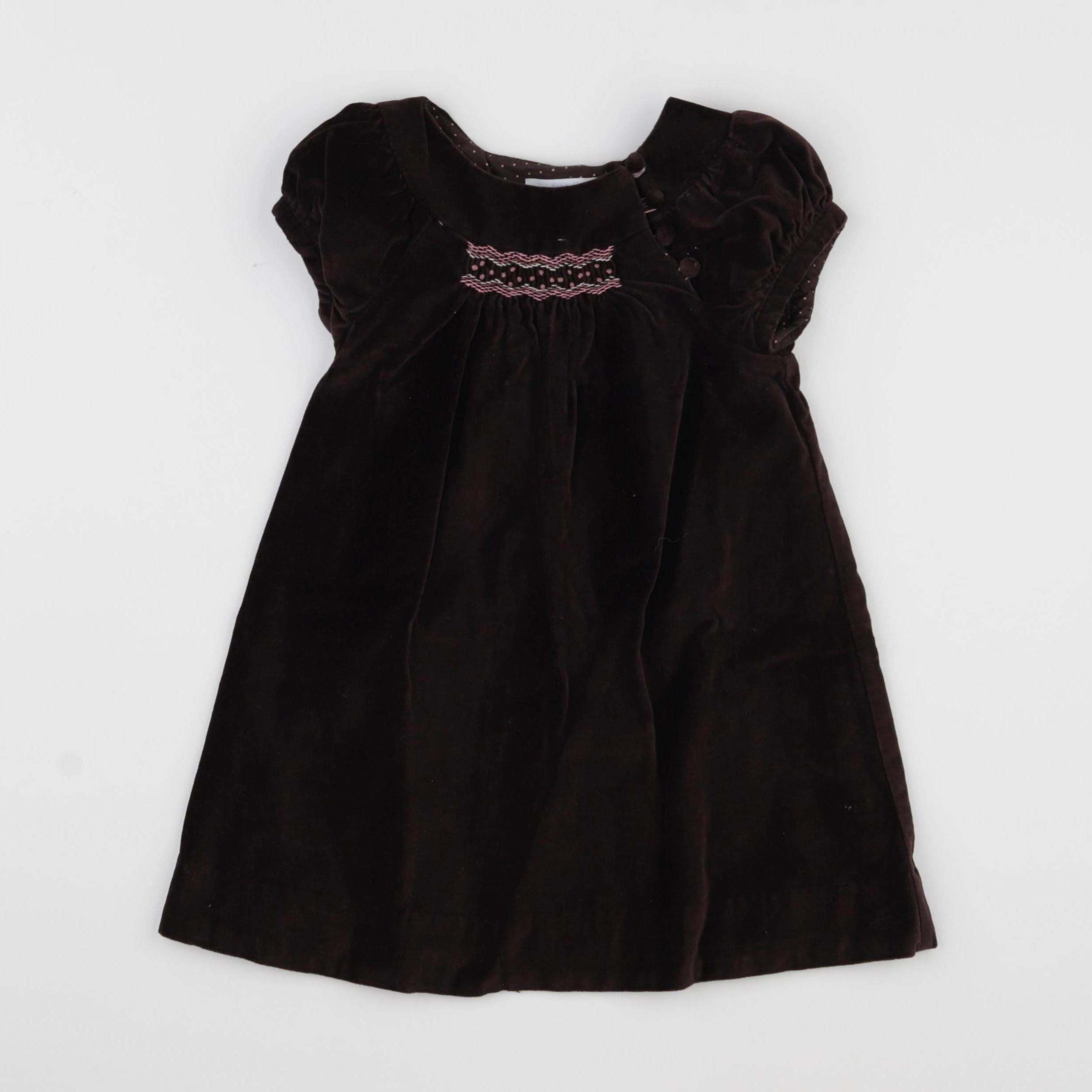 Jacadi - robe marron - 3 ans