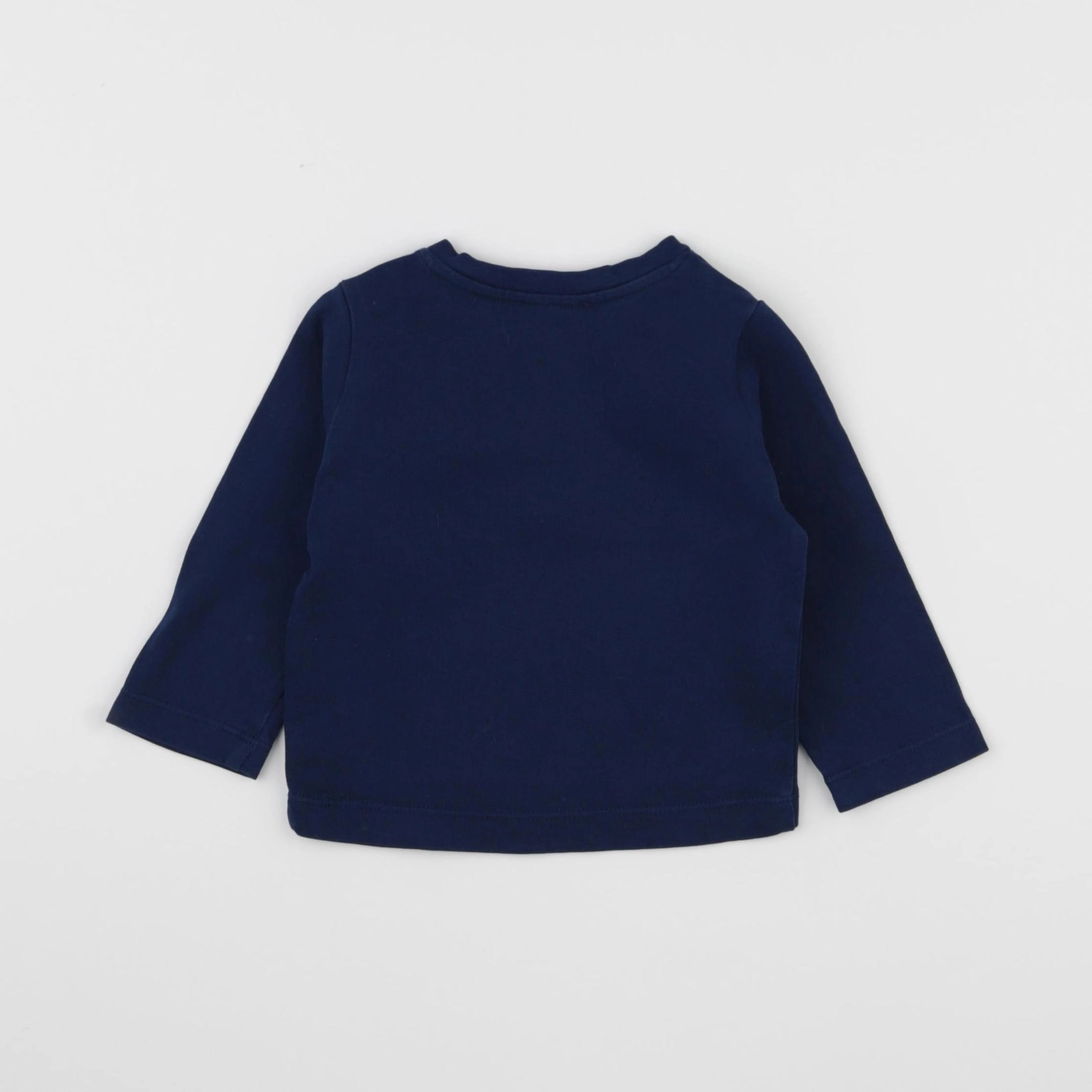 Jacadi - tee-shirt bleu - 12 mois