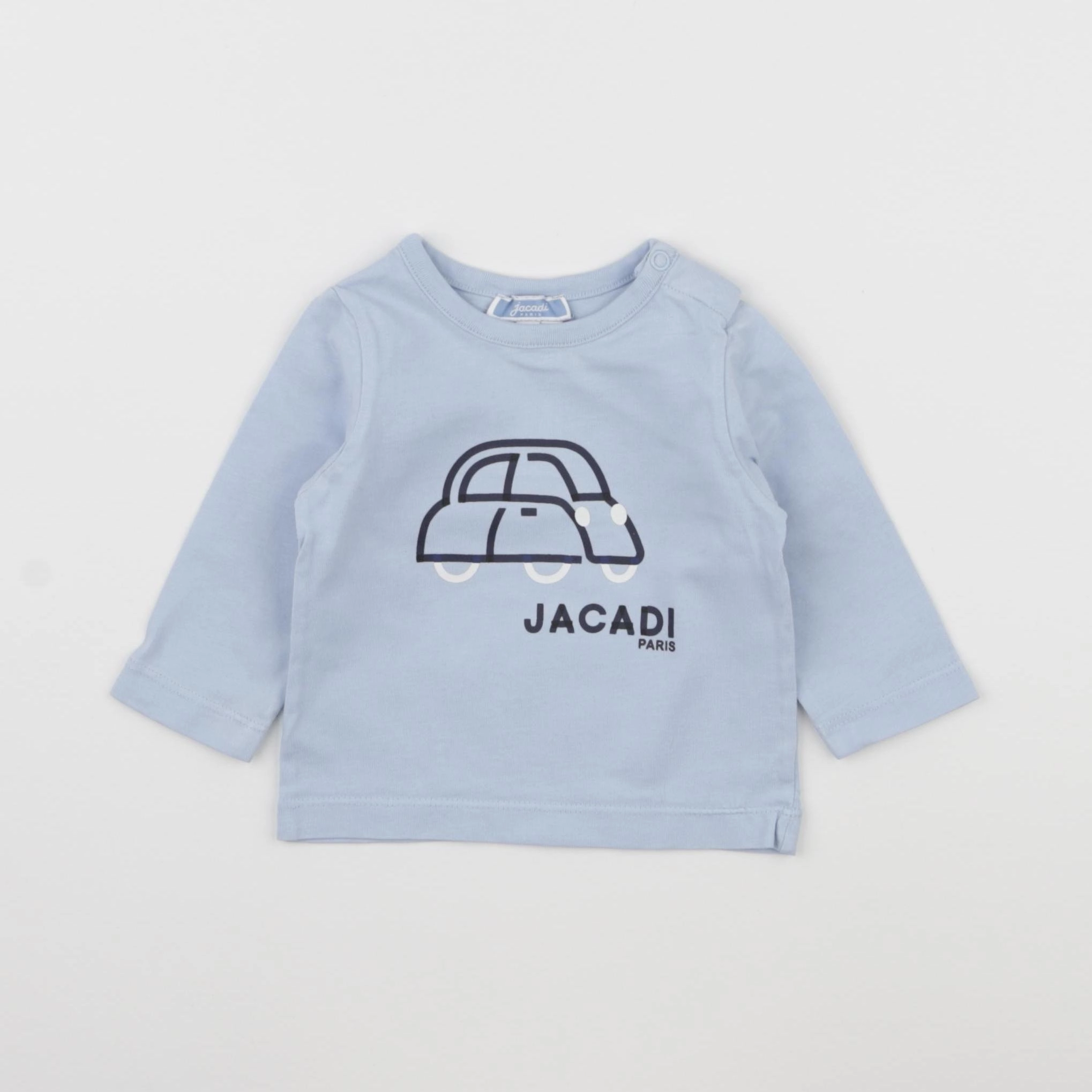 Jacadi - tee-shirt bleu - 6 mois