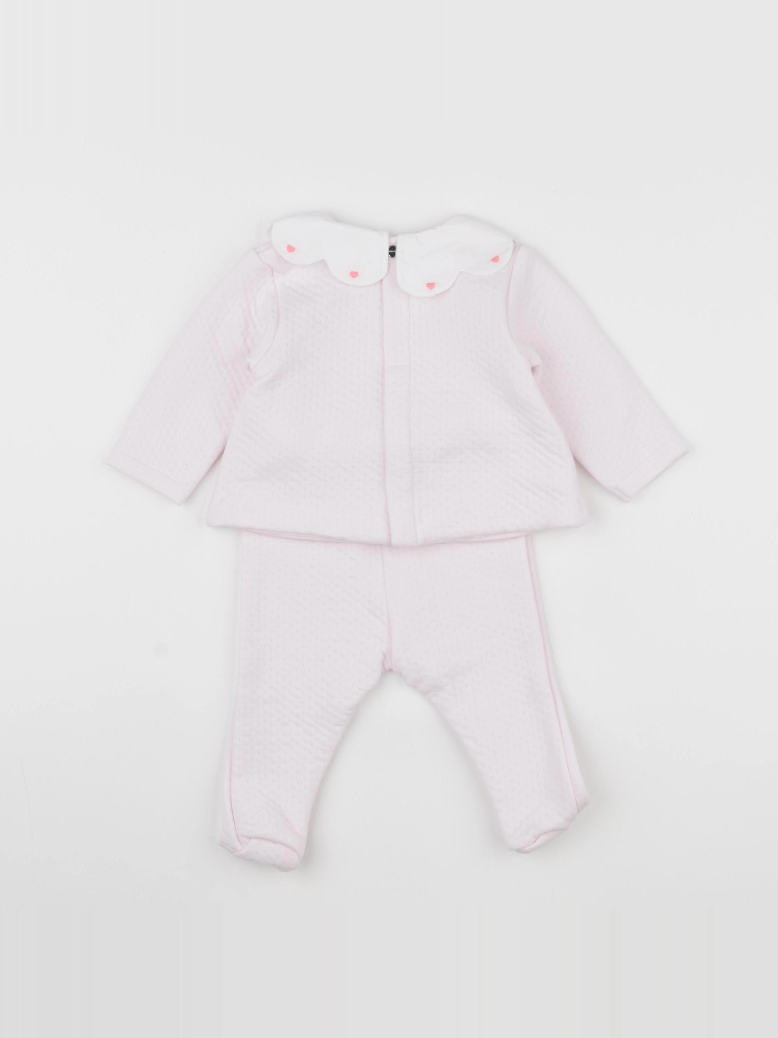 Jacadi - ensemble rose - 6 mois