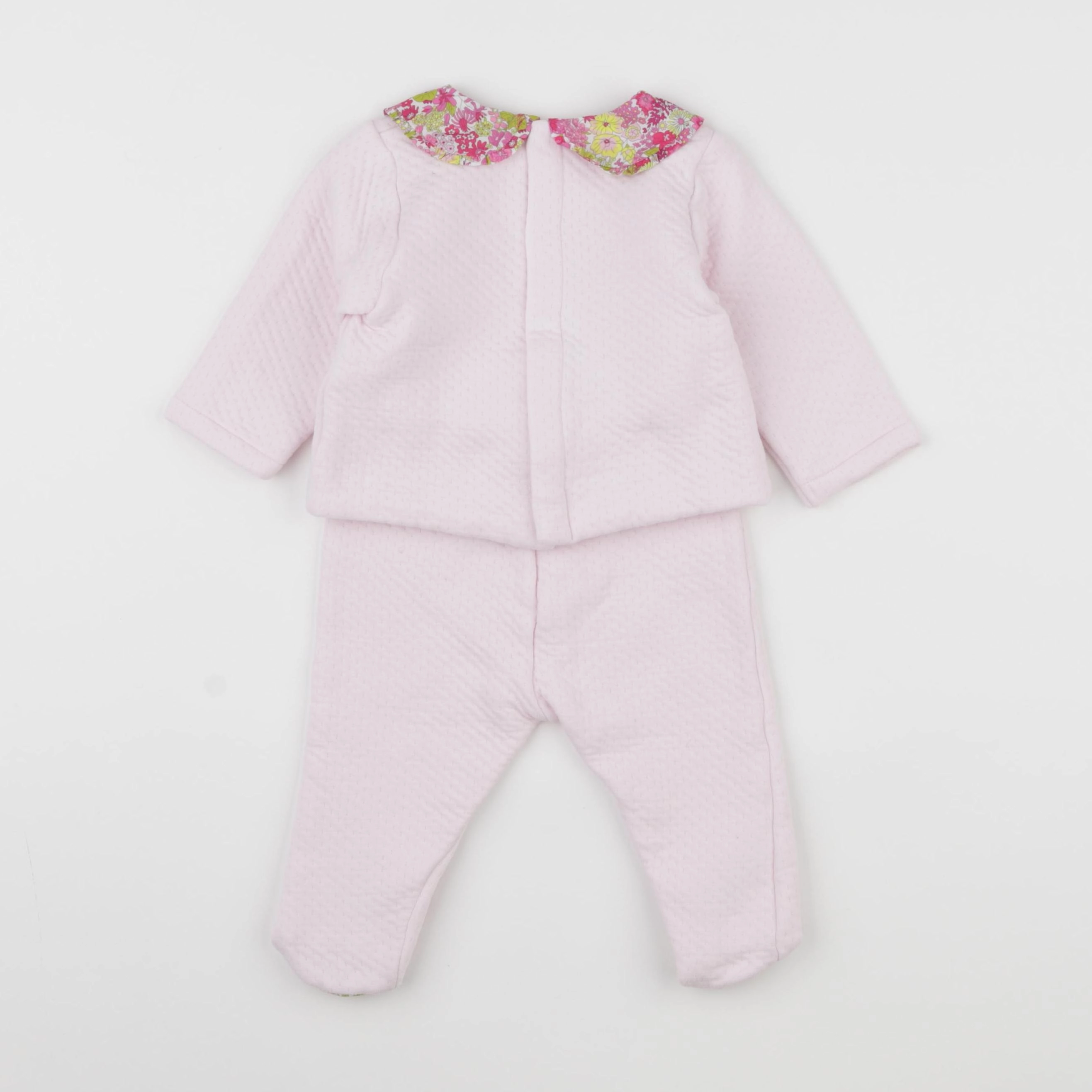 Jacadi - ensemble rose - 12 mois