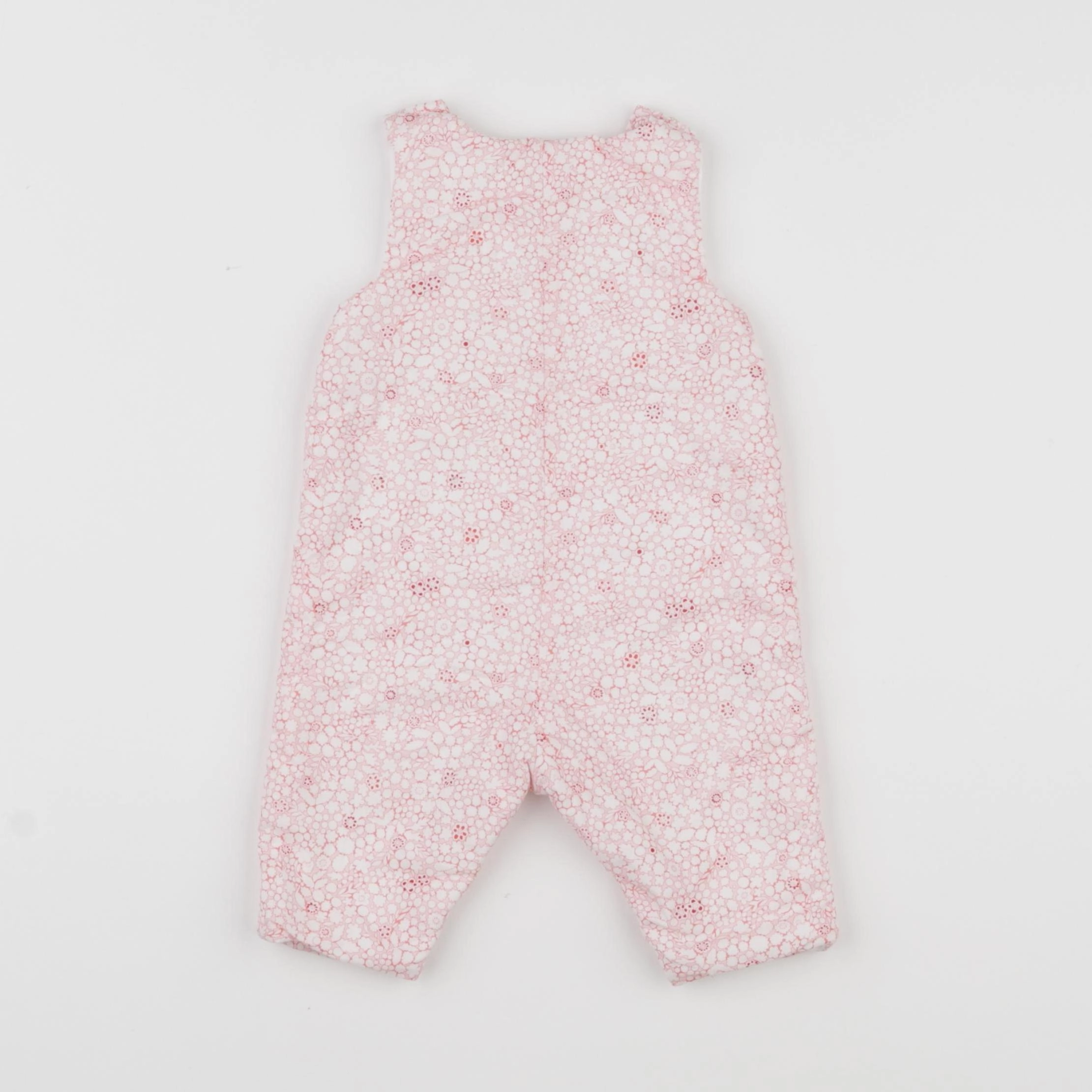 Jacadi - combinaison doublé, liberty rose - 3 mois