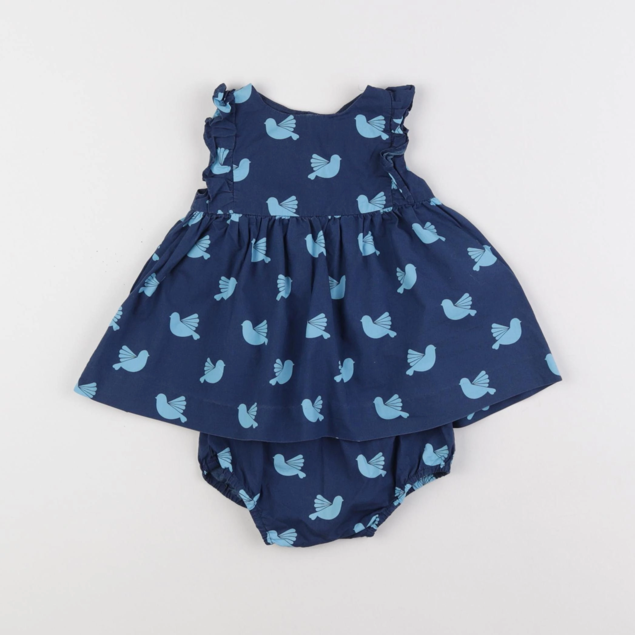Jacadi - robe bleu - 3 mois