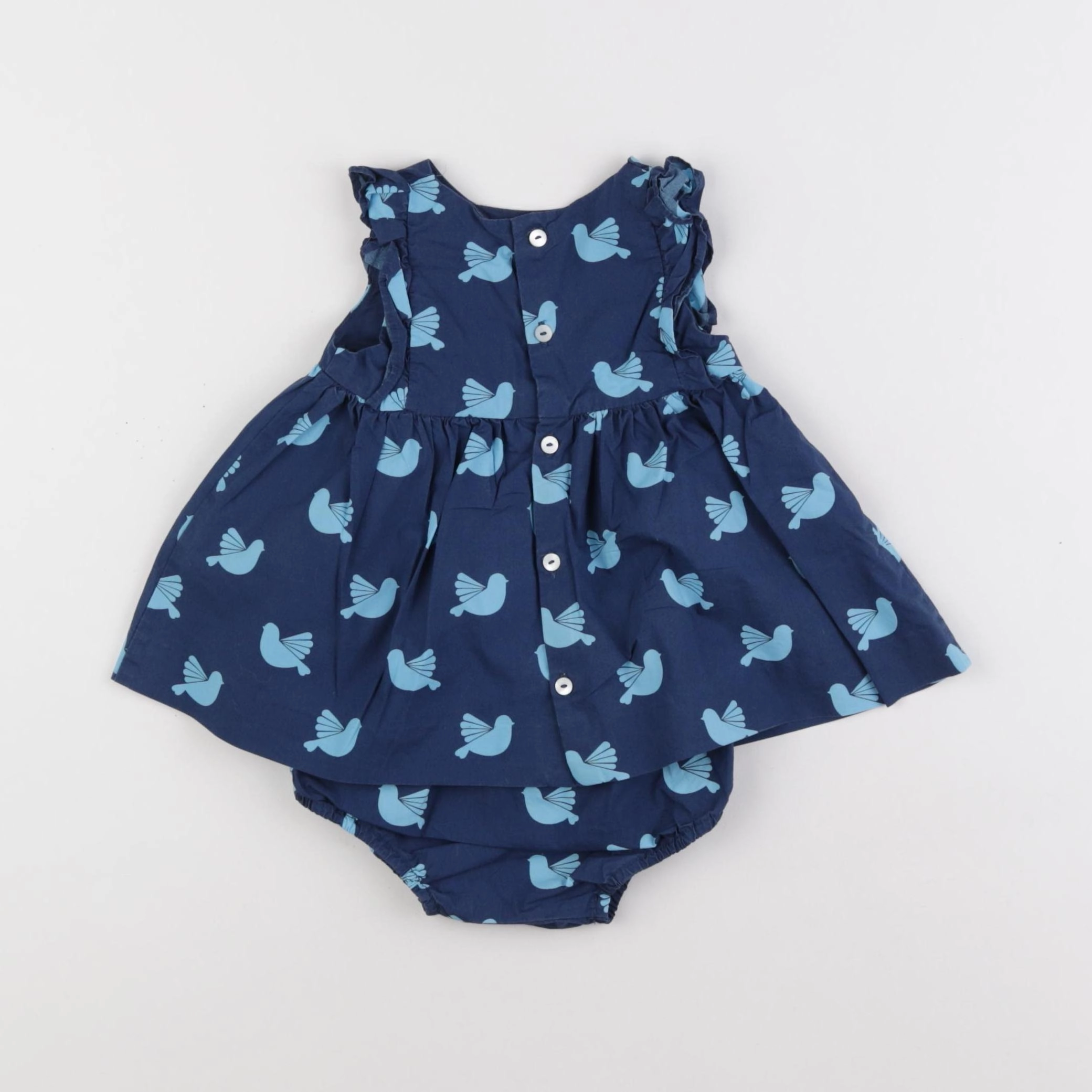 Jacadi - robe bleu - 3 mois