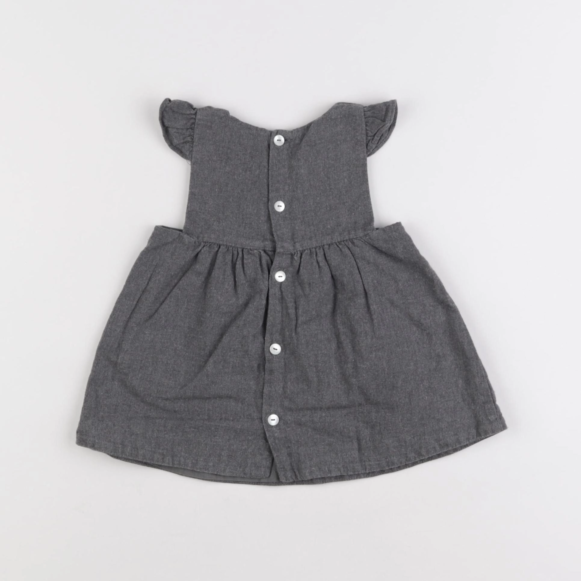 Jacadi - robe gris - 6 mois