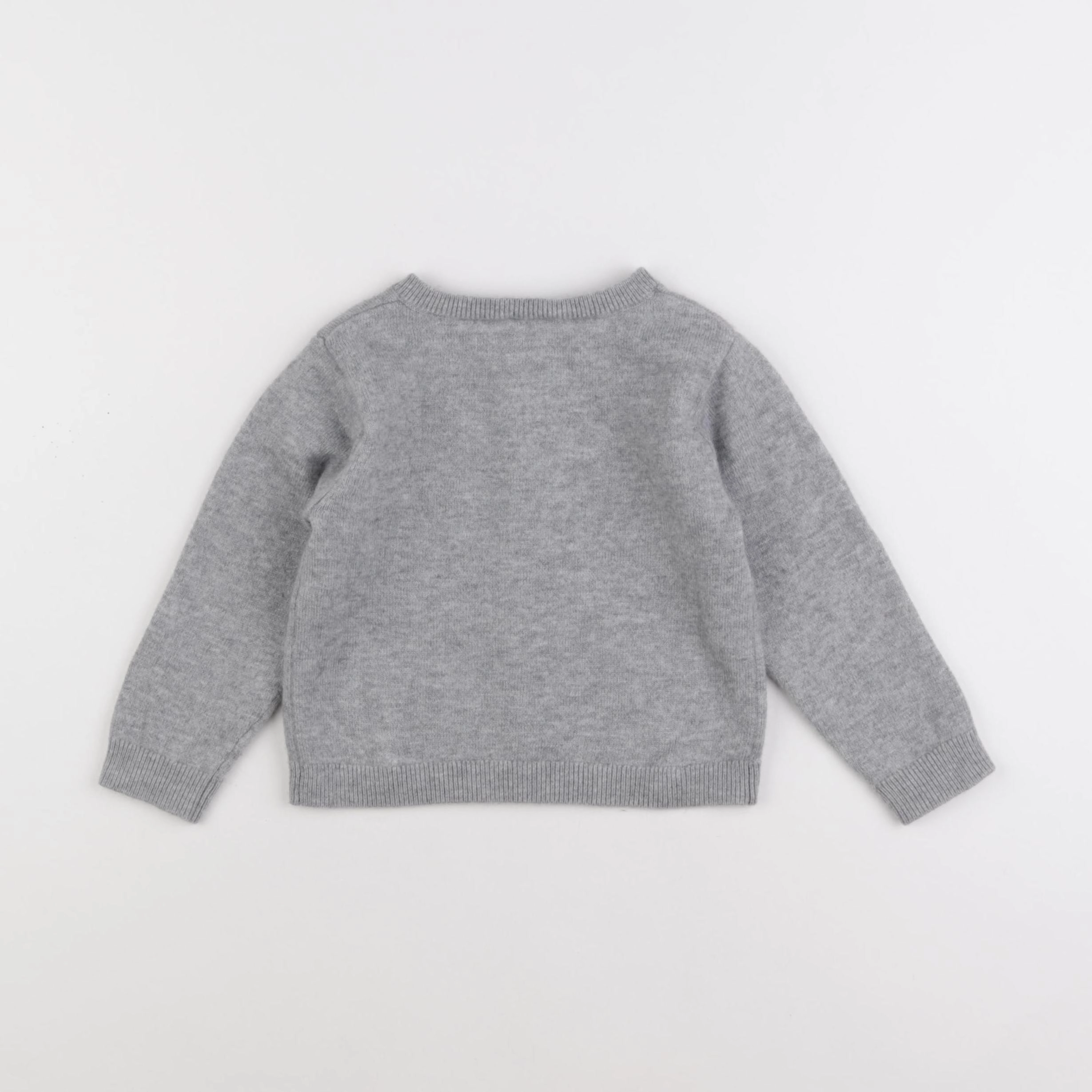 Jacadi - gilet gris - 36 mois