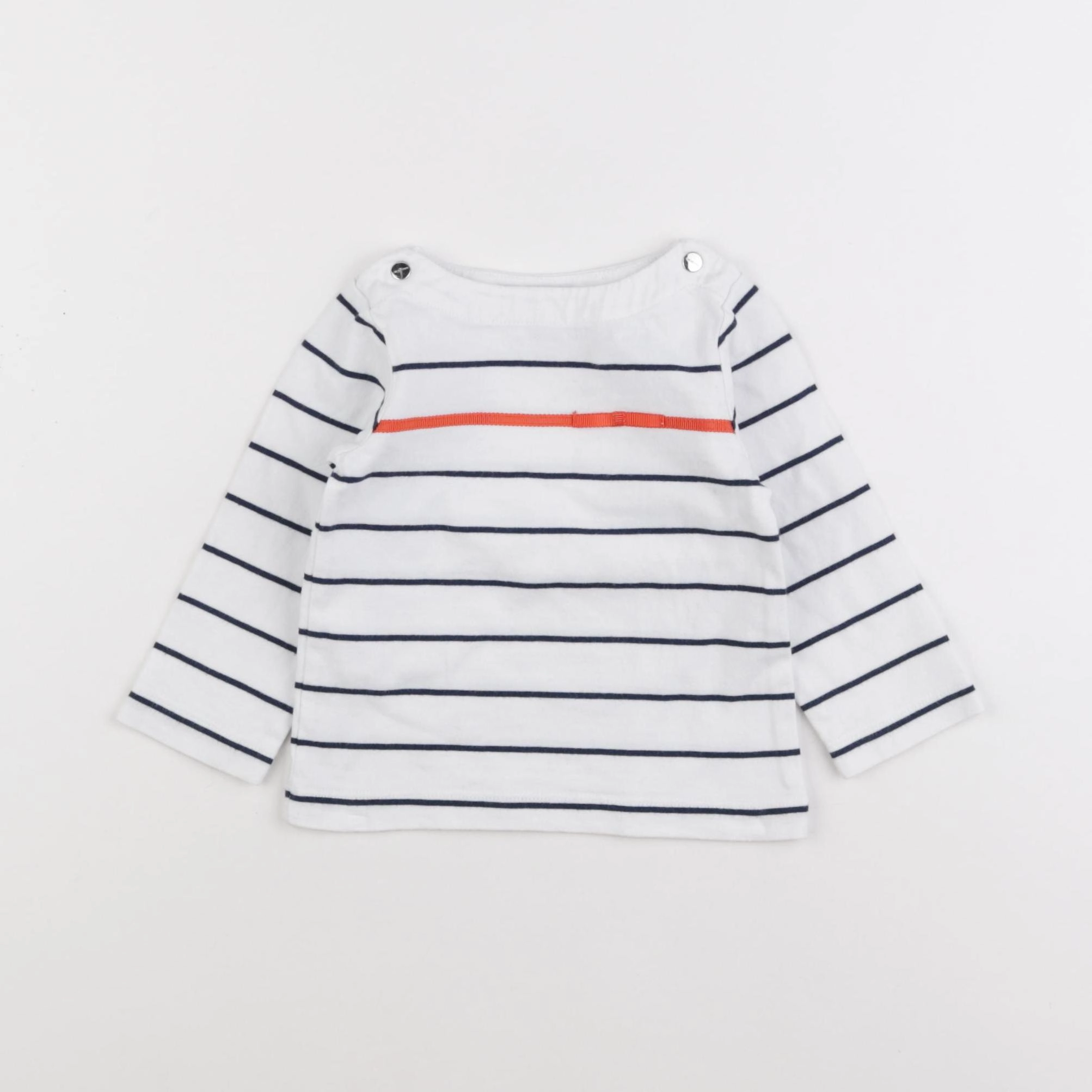 Jacadi - tee-shirt bleu - 12 mois