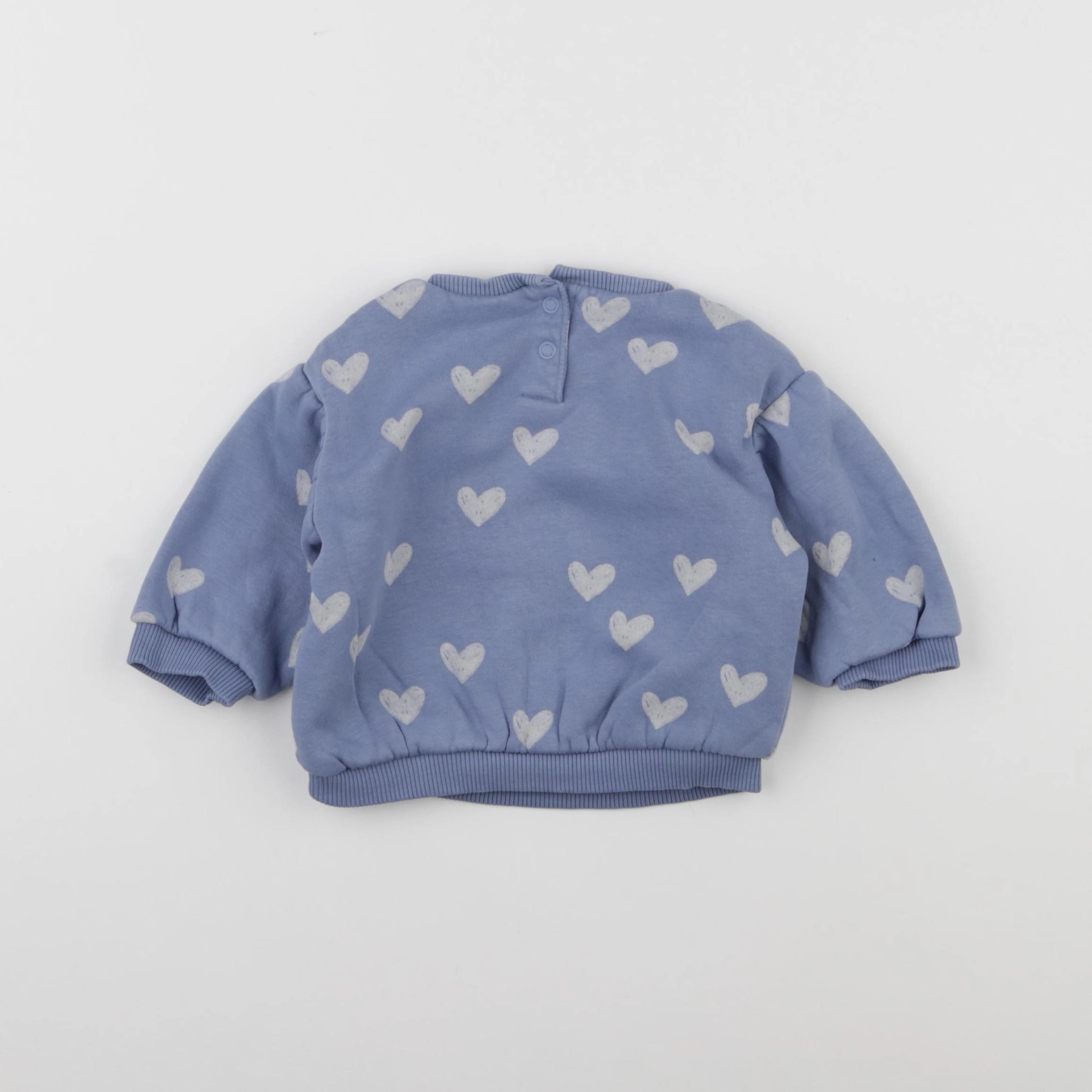 Tape à l'oeil - sweat bleu - 6 mois