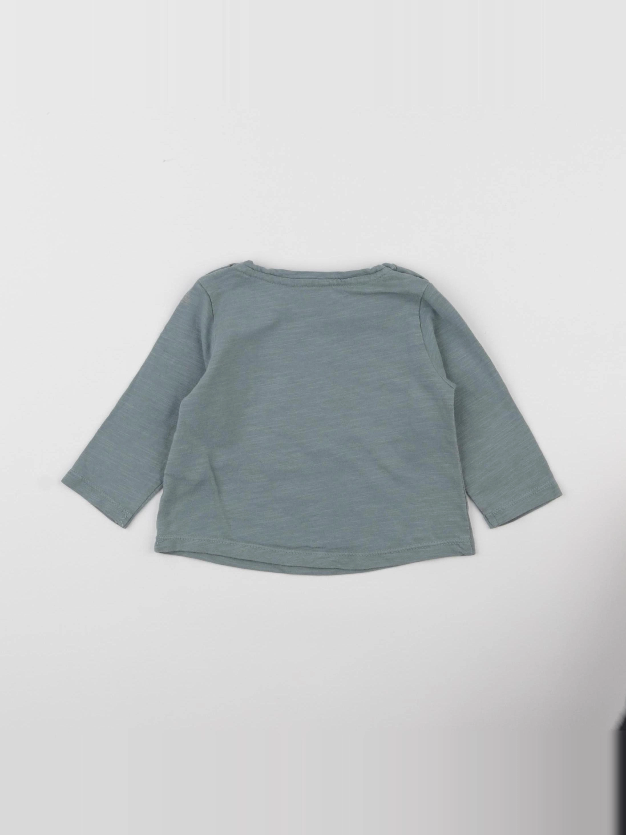 Tape à l'oeil - tee-shirt vert - 6 mois
