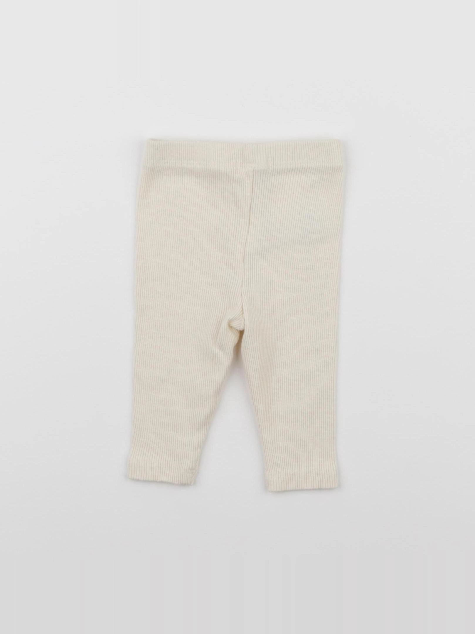 Vertbaudet - legging beige - 3 mois