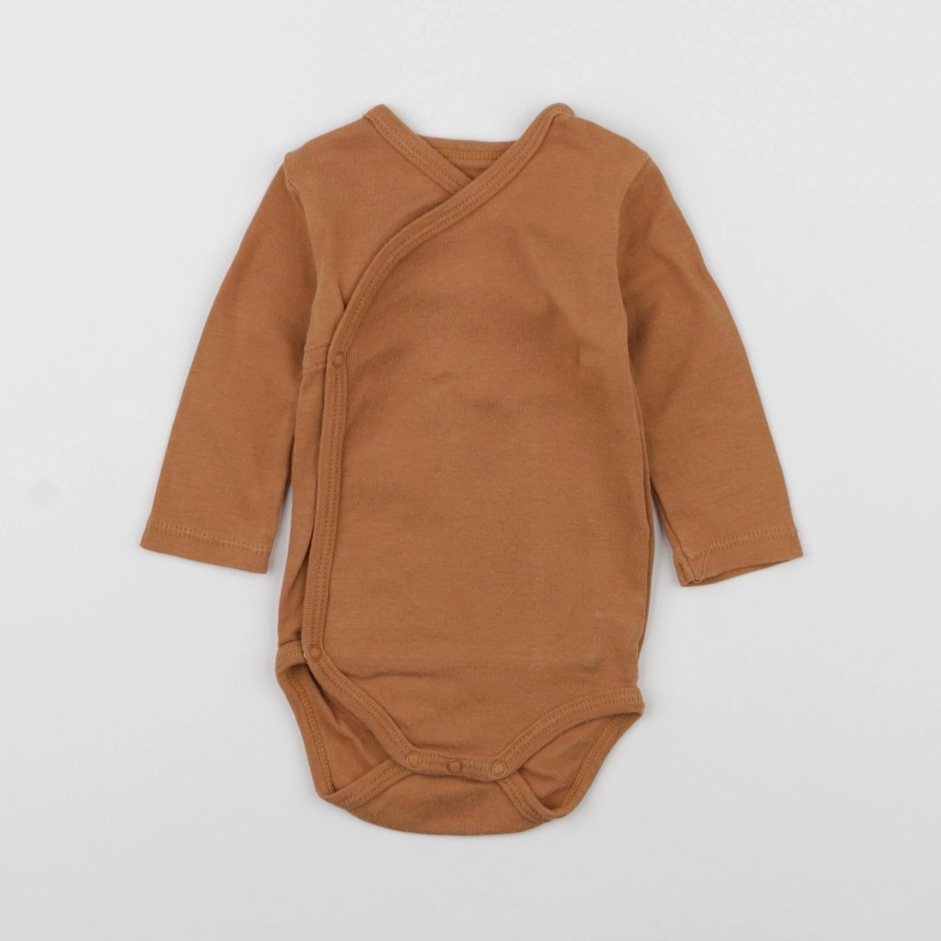 La Redoute - body marron - 6 mois