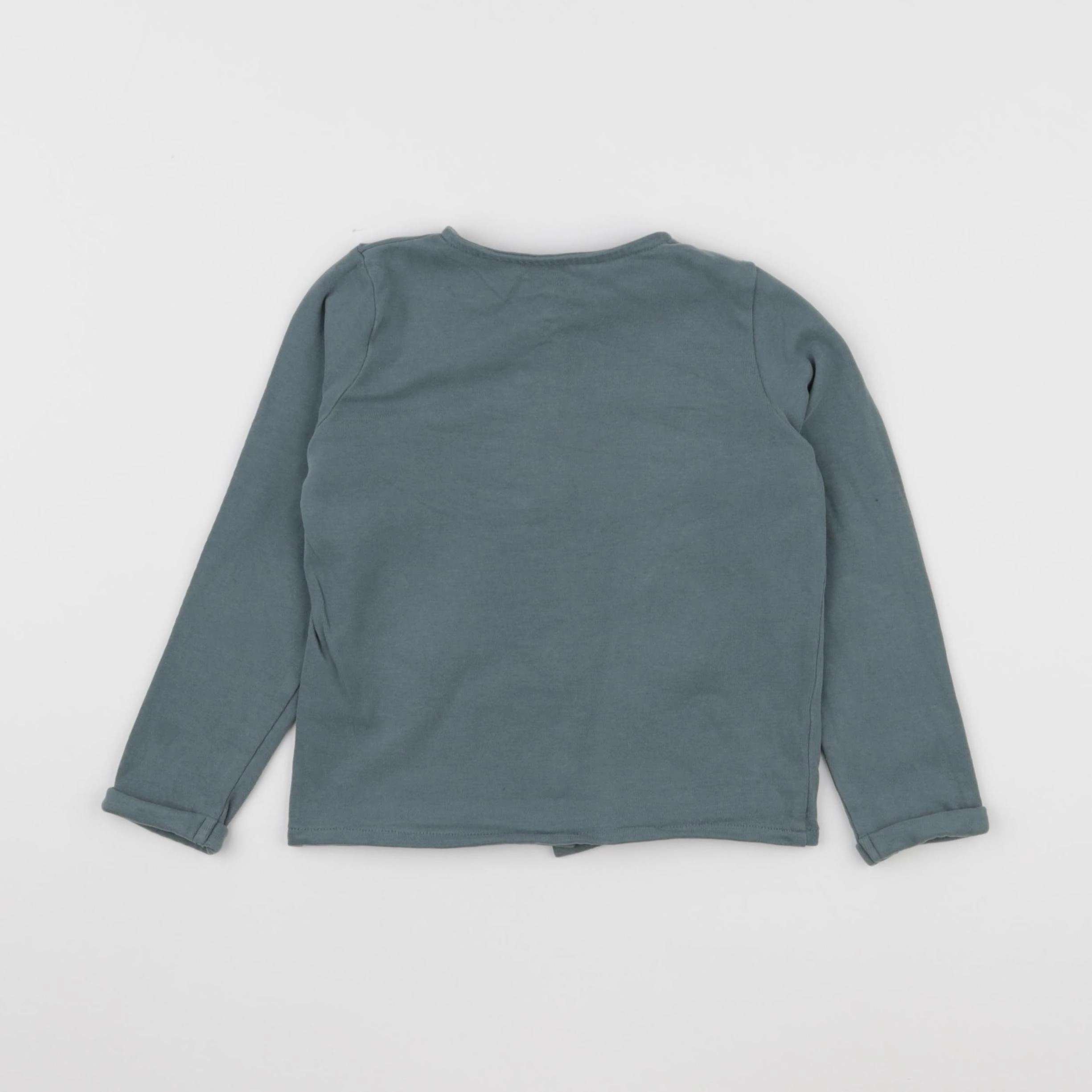 Vertbaudet - sweat vert - 4 ans