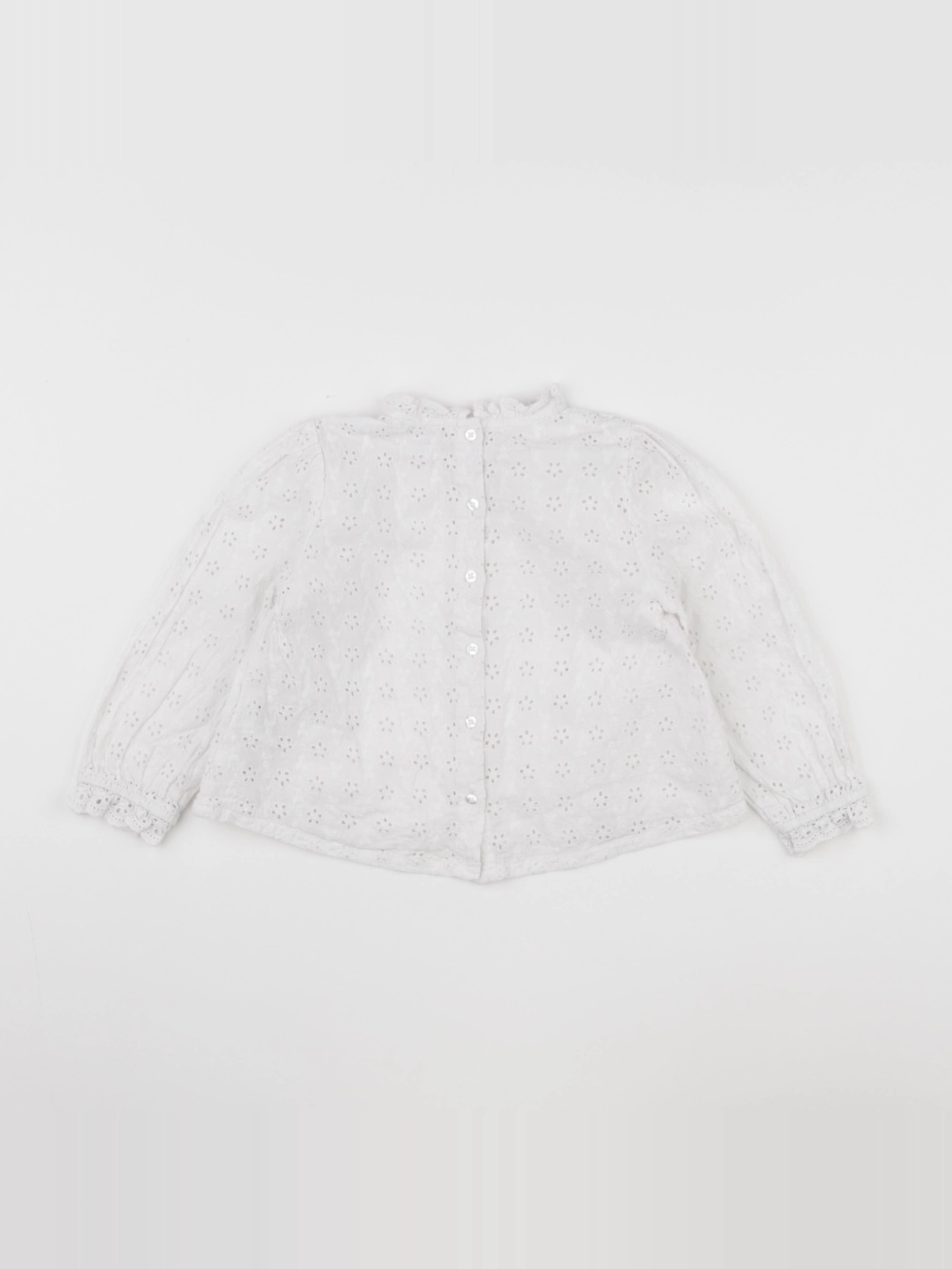 Vertbaudet - blouse blanc - 36 mois