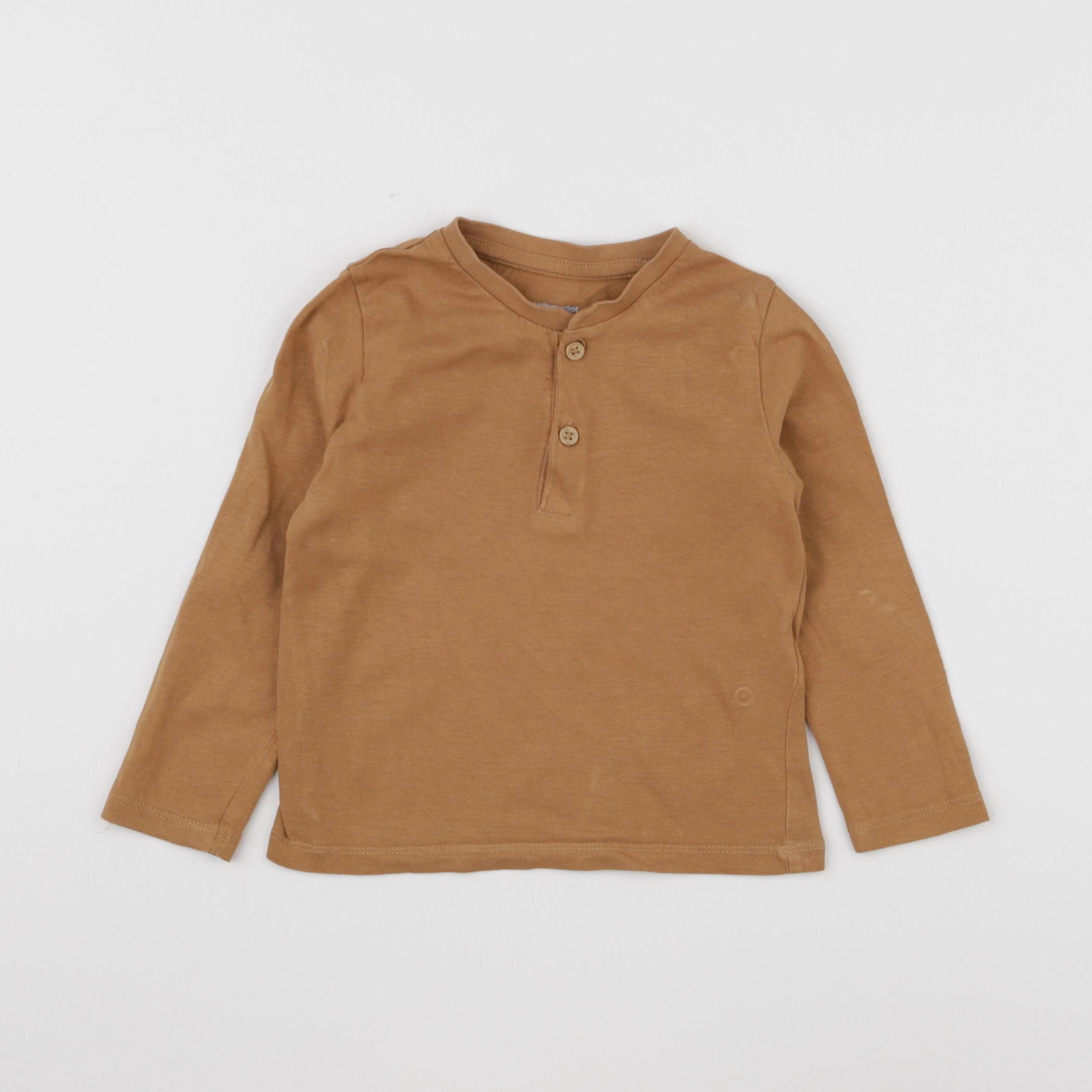 Vertbaudet - tee-shirt marron - 24 mois