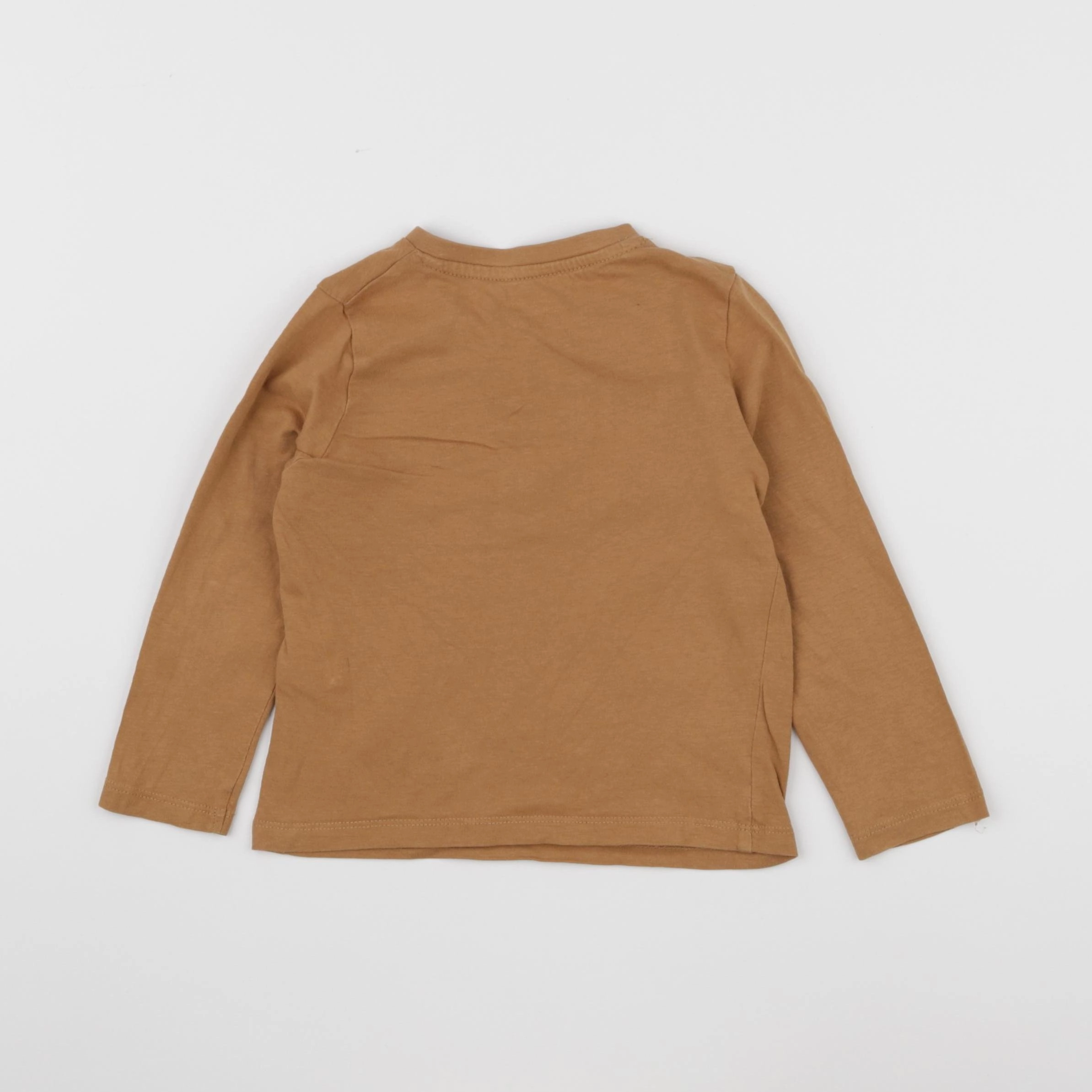 Vertbaudet - tee-shirt marron - 24 mois