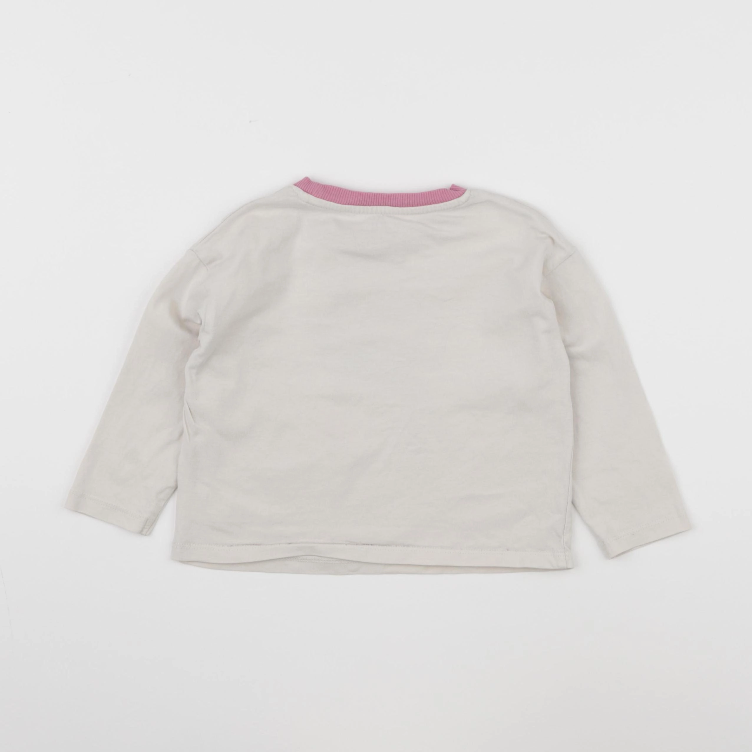 Vertbaudet - tee-shirt beige - 3 ans