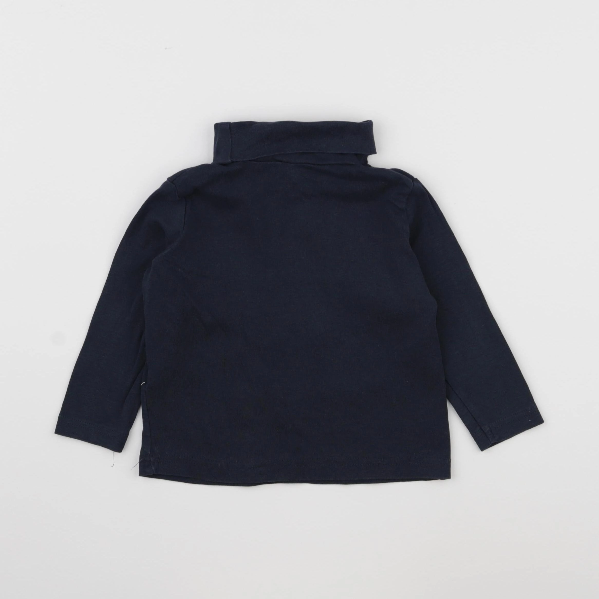 Vertbaudet - sous-pull bleu - 2 ans