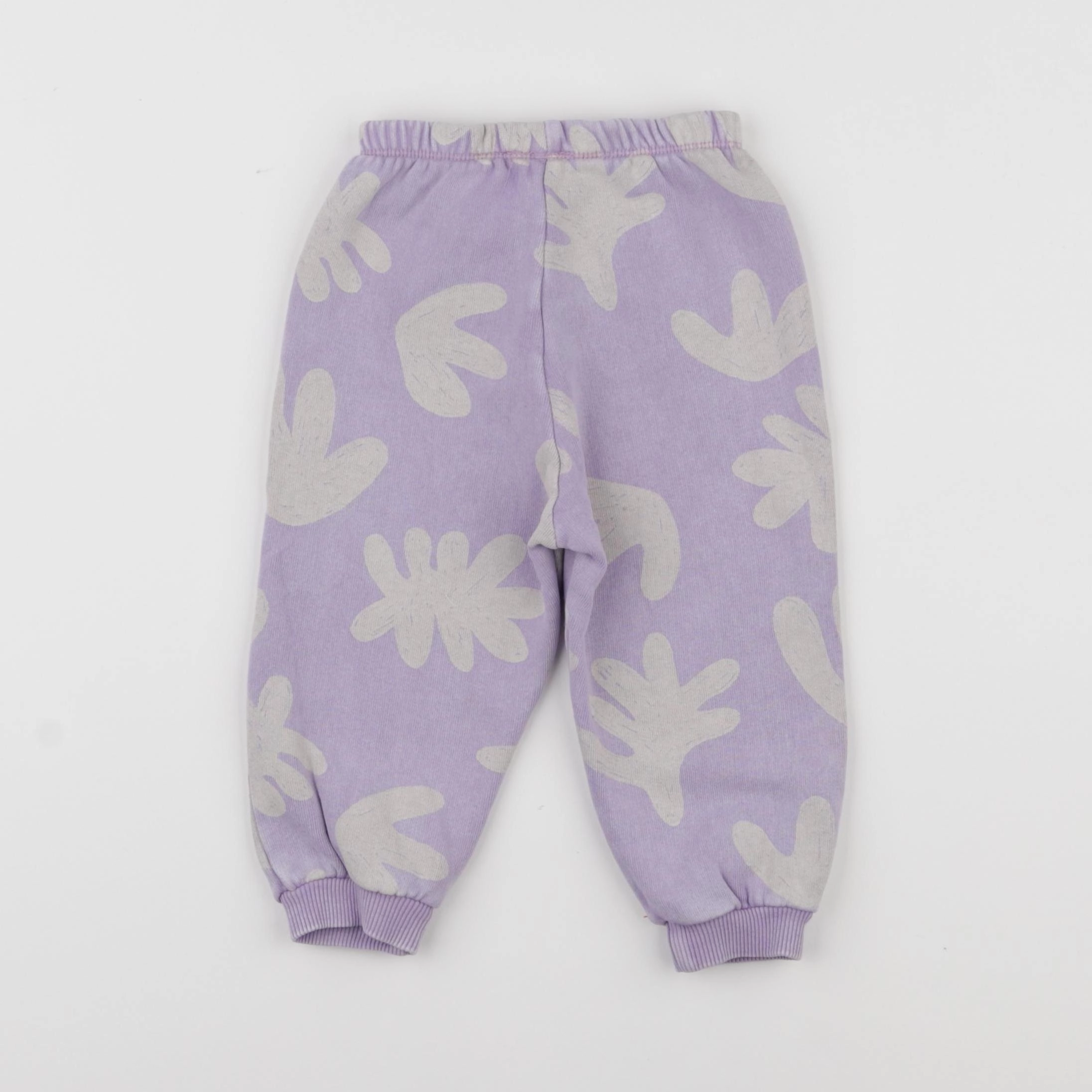 Zara - jogging violet, beige - 12/18 mois