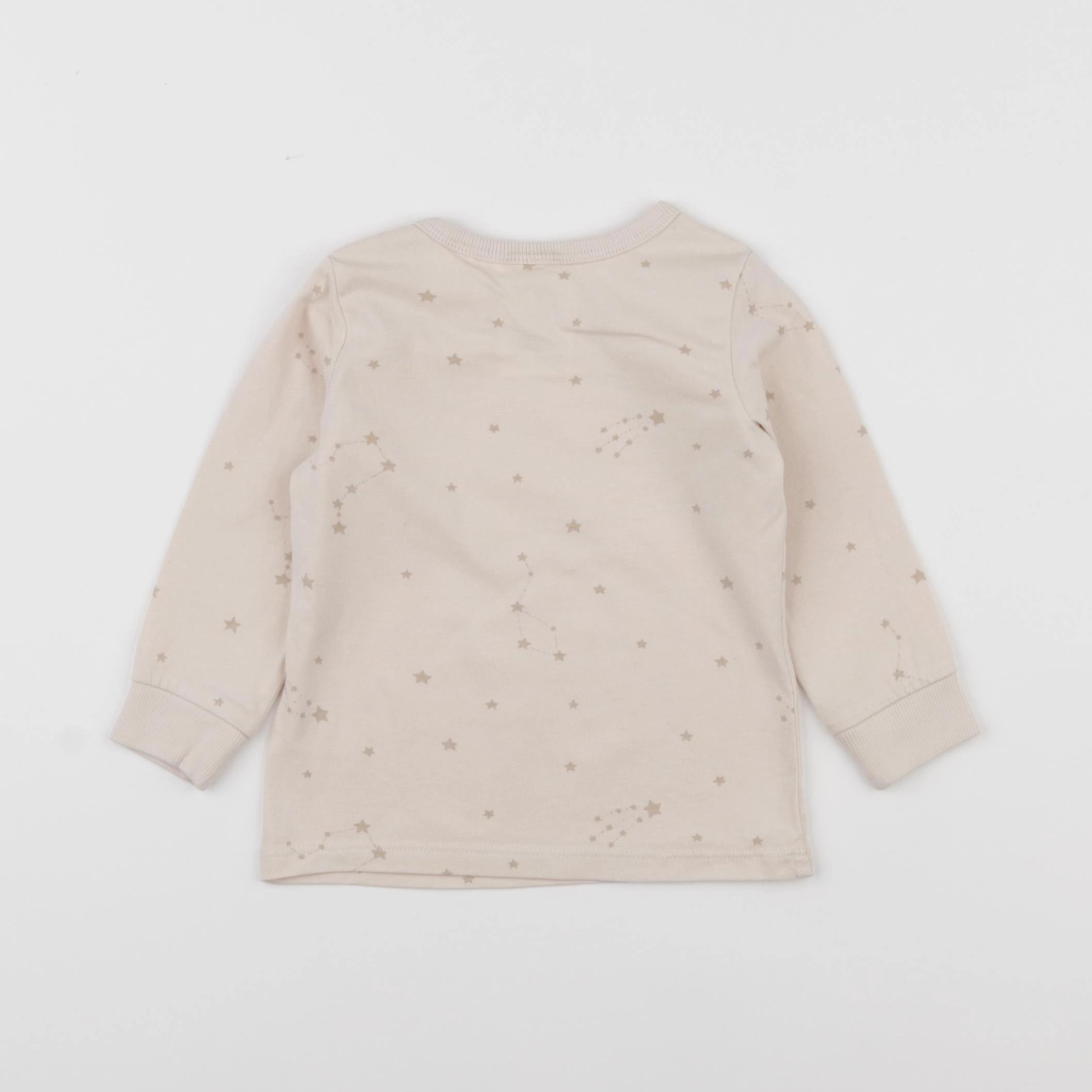 H&M - tee-shirt beige - 3/6 mois