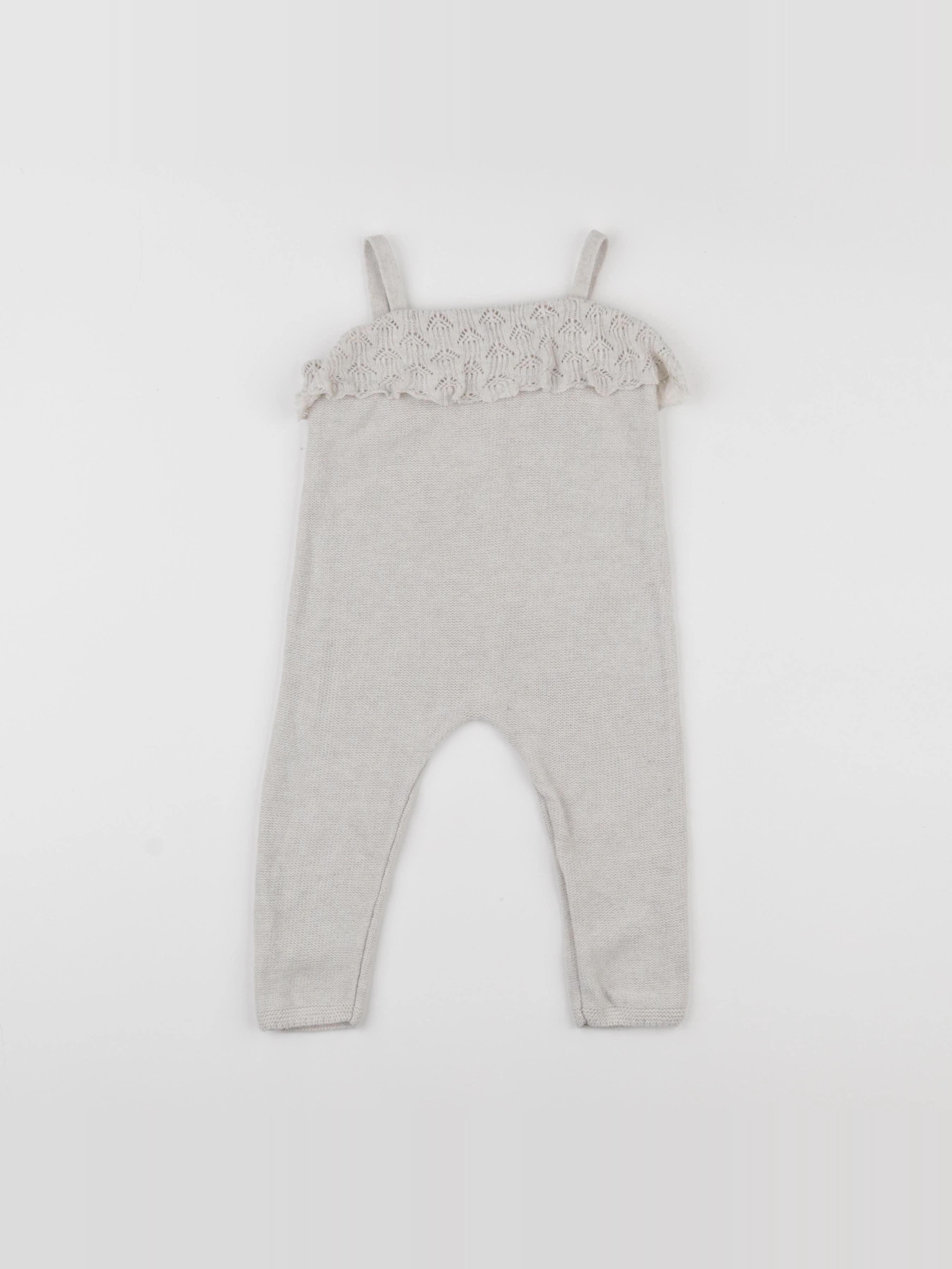 Zara - combinaison beige - 9/12 mois