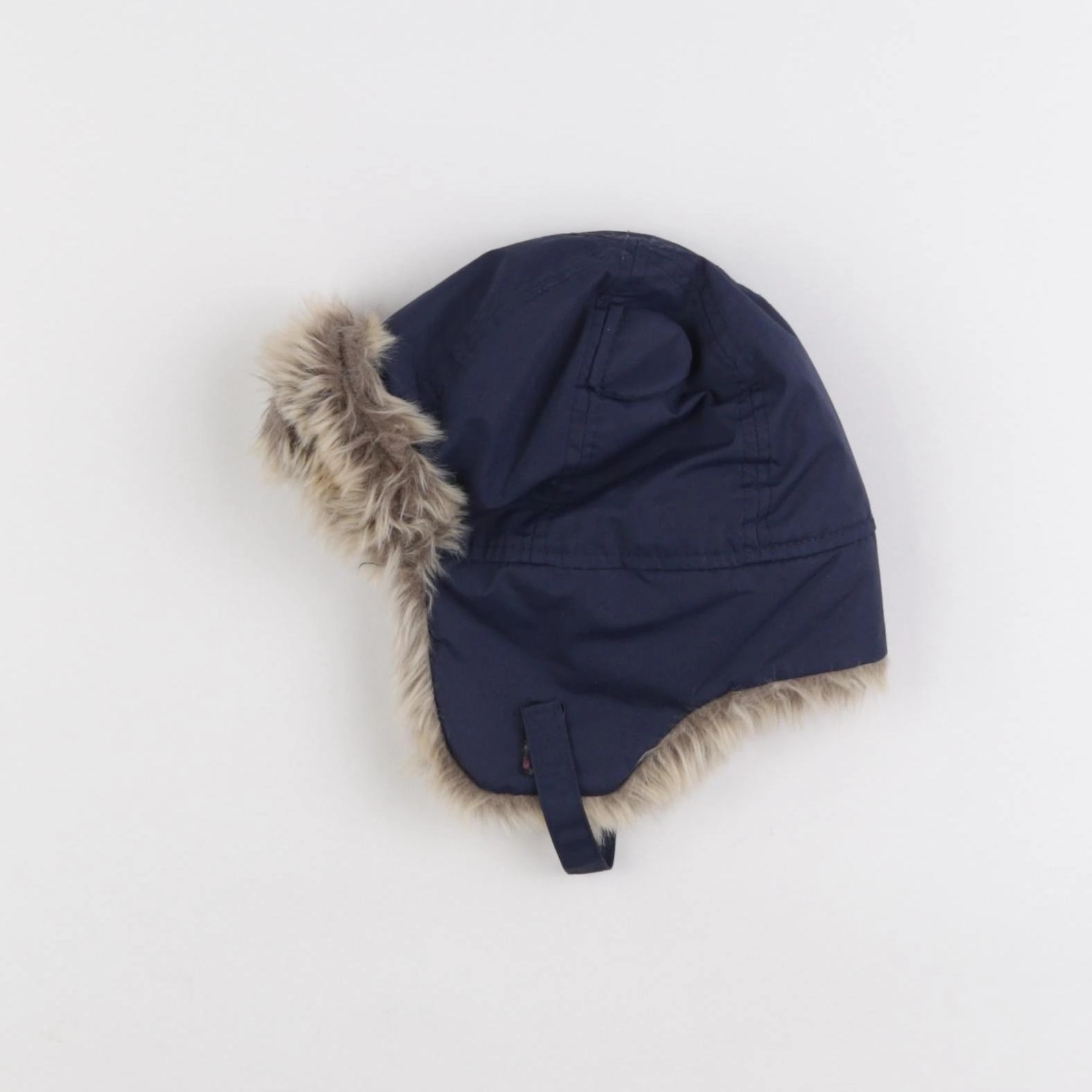 H&M - bonnet bleu - 2/3 ans