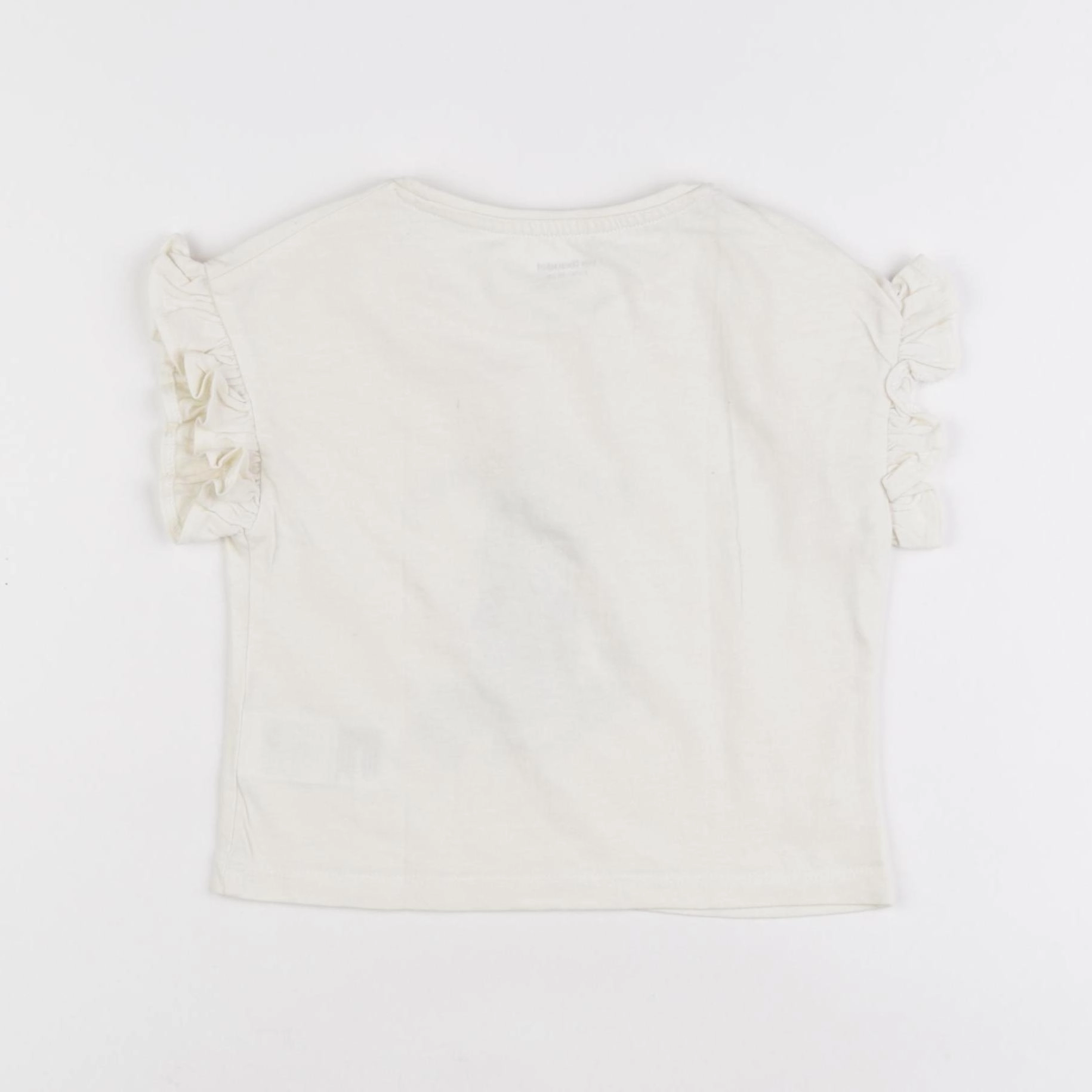 Vertbaudet - tee-shirt blanc - 2 ans
