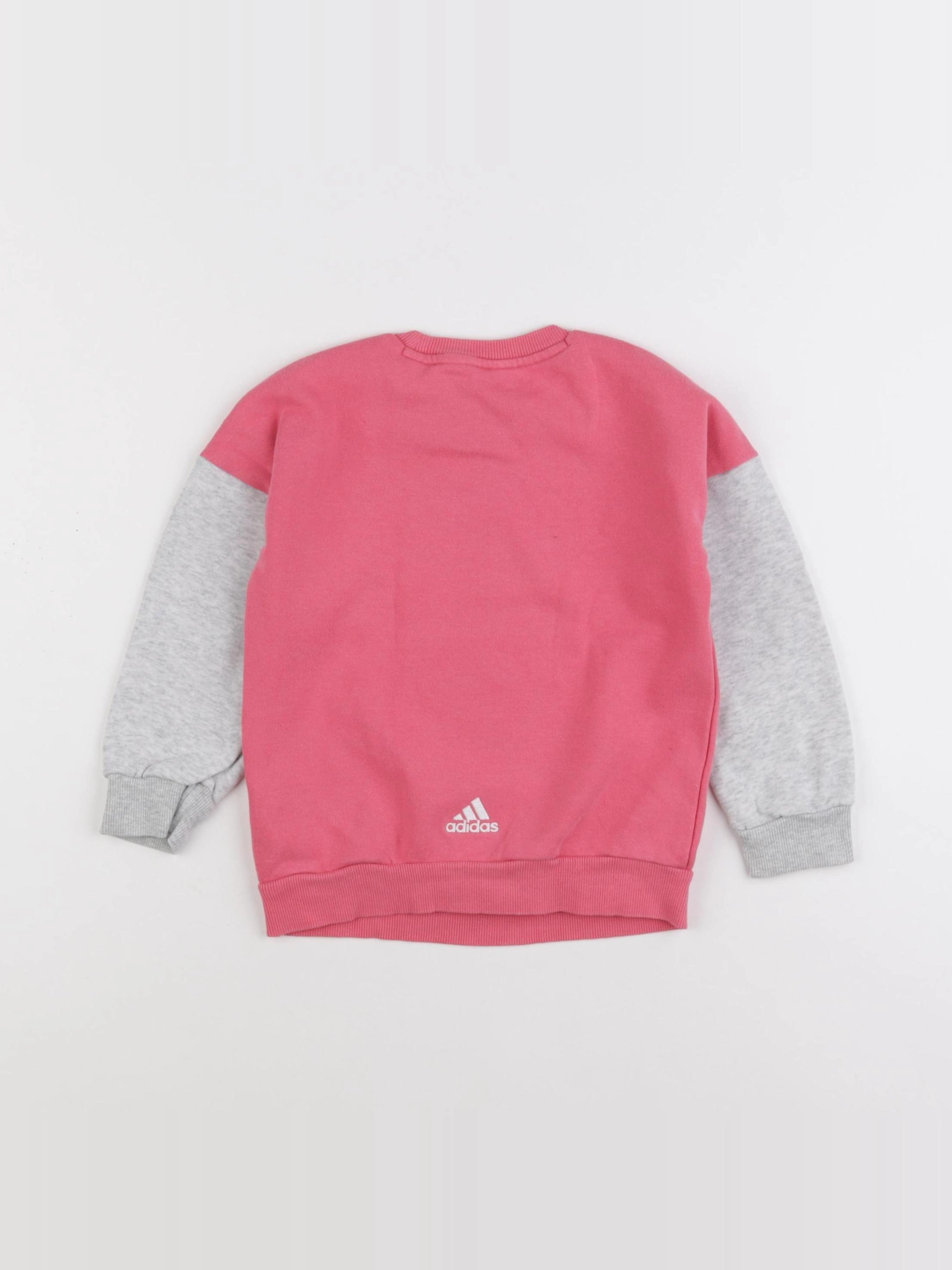 Adidas - sweat rose - 2 ans